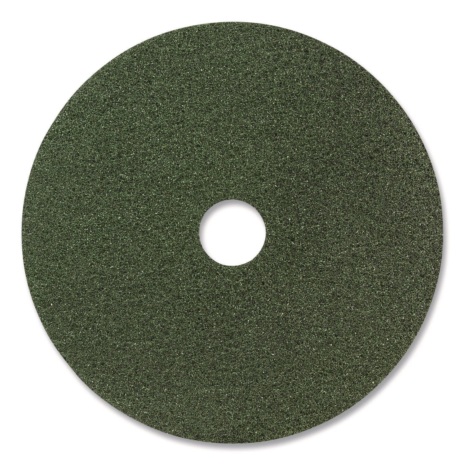 Americo® Black Diamond 3000 Grit Diamond Pad, 17" Diameter, Black/Green, 2/Carton