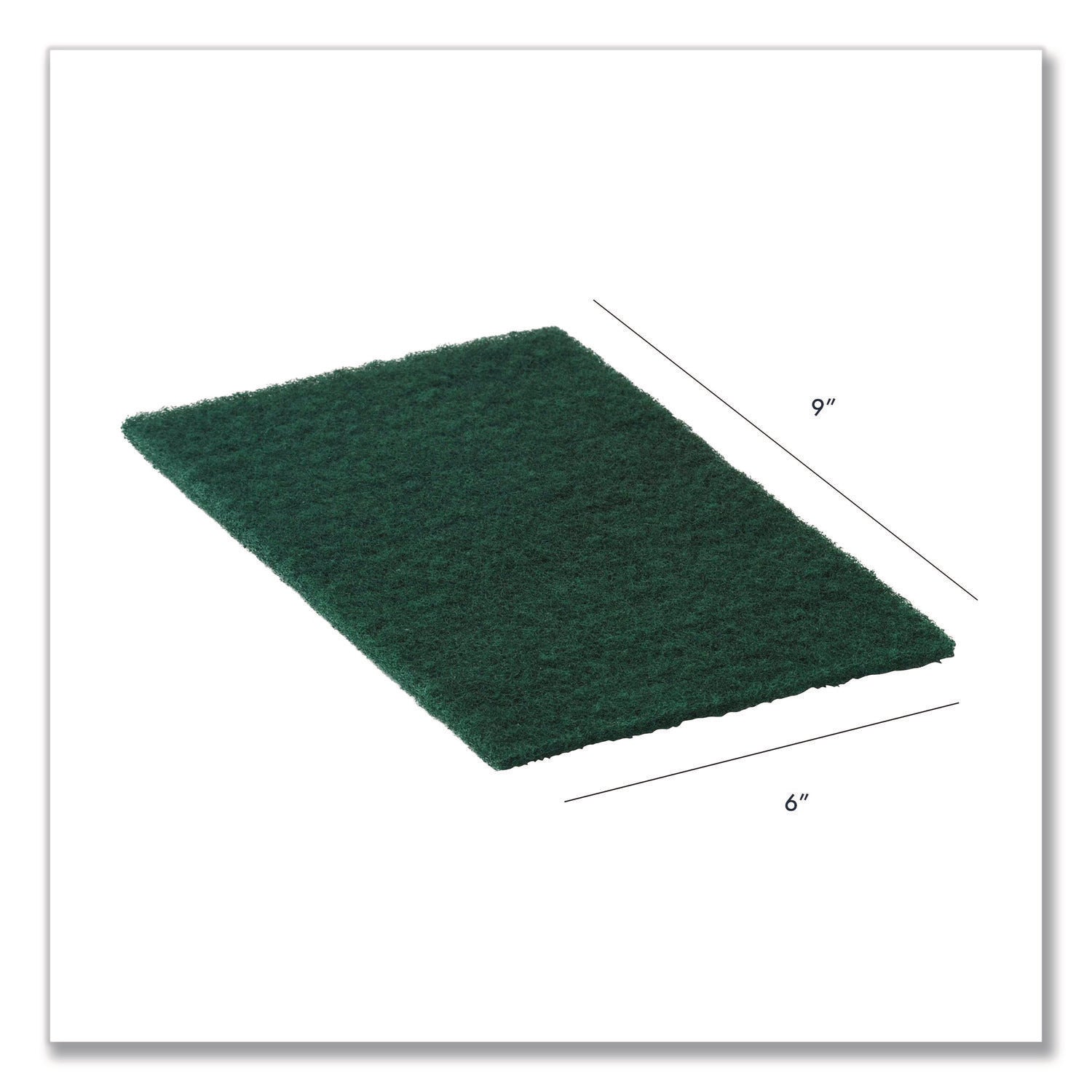 Americo® 90-96 Medium Duty Hand Cleaning Pad, 6 x 9, Green, 20/Pack, 3 Packs/Carton