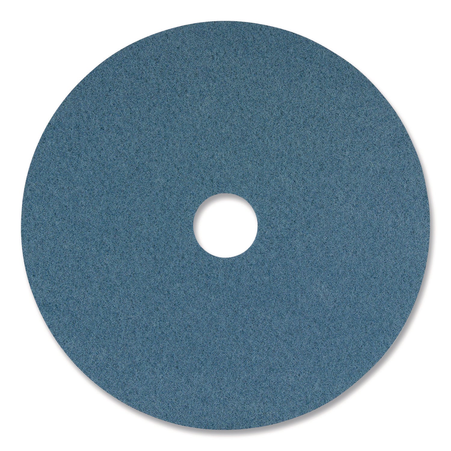 Americo® Blue Cleaner Pad, 16" Diameter, Blue, 5/Carton