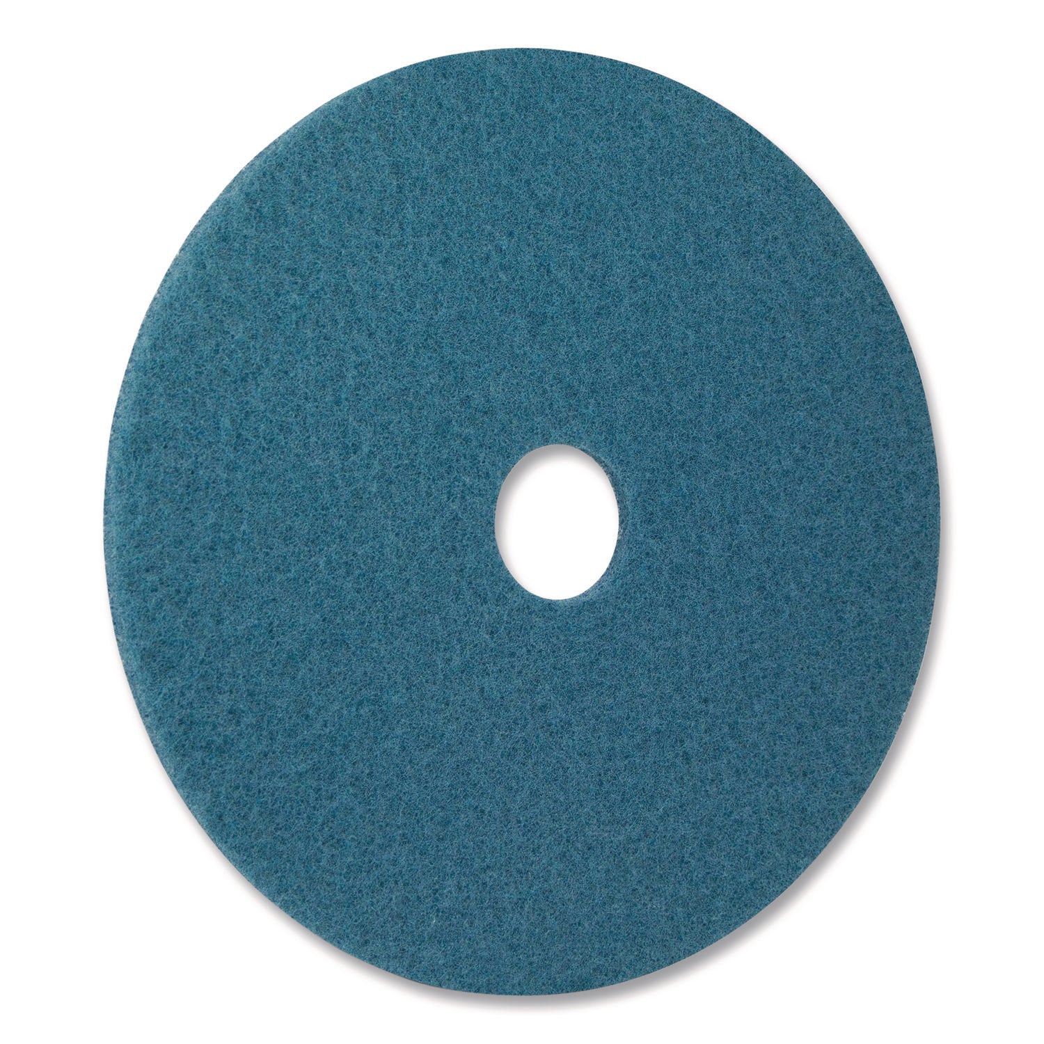 Americo® Blue Cleaner Pad, 16" Diameter, Blue, 5/Carton