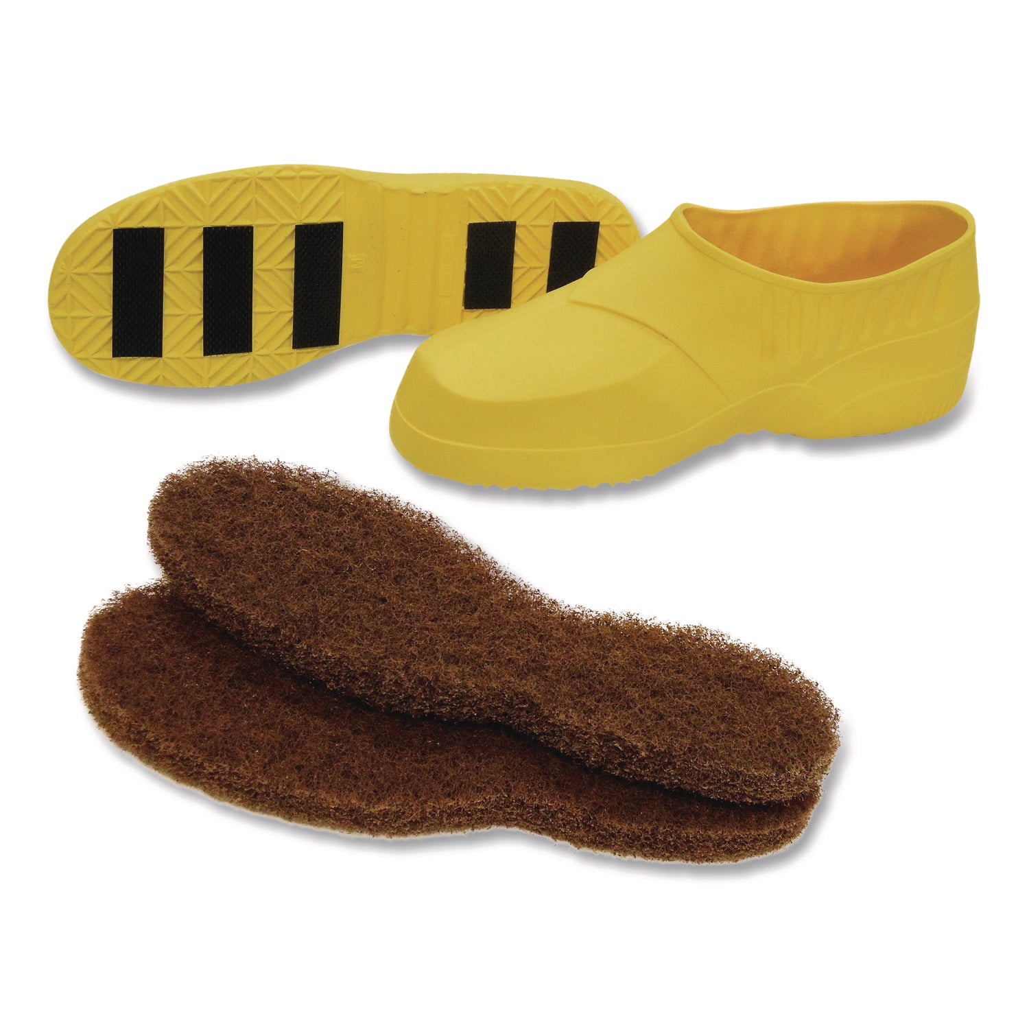 Americo® Stripping Boots, Large, Yellow, 2/Pack