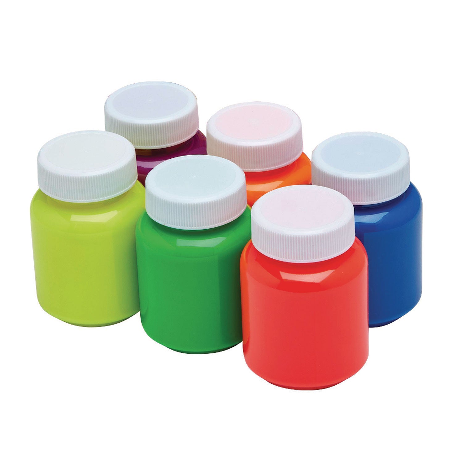 Cra-Z-Art® Neon Washable Kids' Paint, 6 Assorted Neon Colors, 2 Oz Bottle, 6/pack