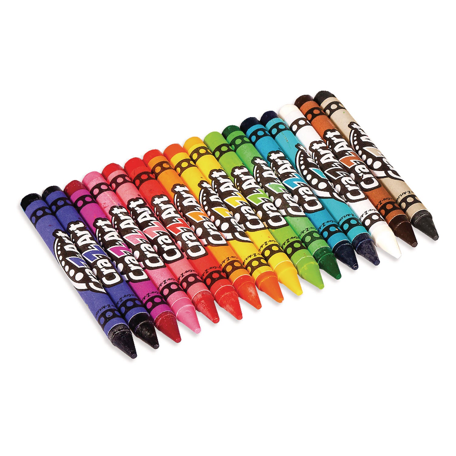 Cra-Z-Art® Crayons, 16 Assorted Colors, 16/set