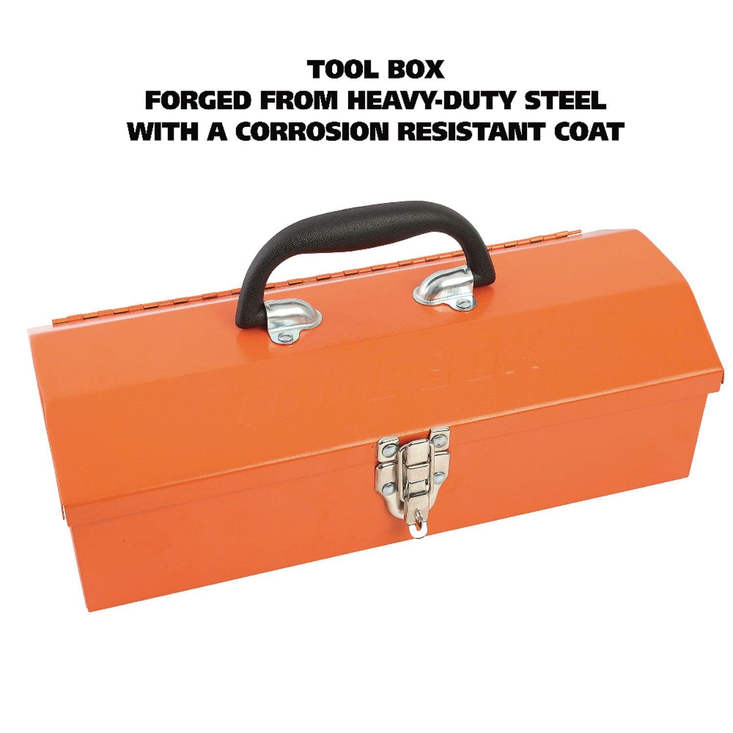 Great Neck® 16-Piece Light-Duty Office Tool Kit, Metal Box, Red