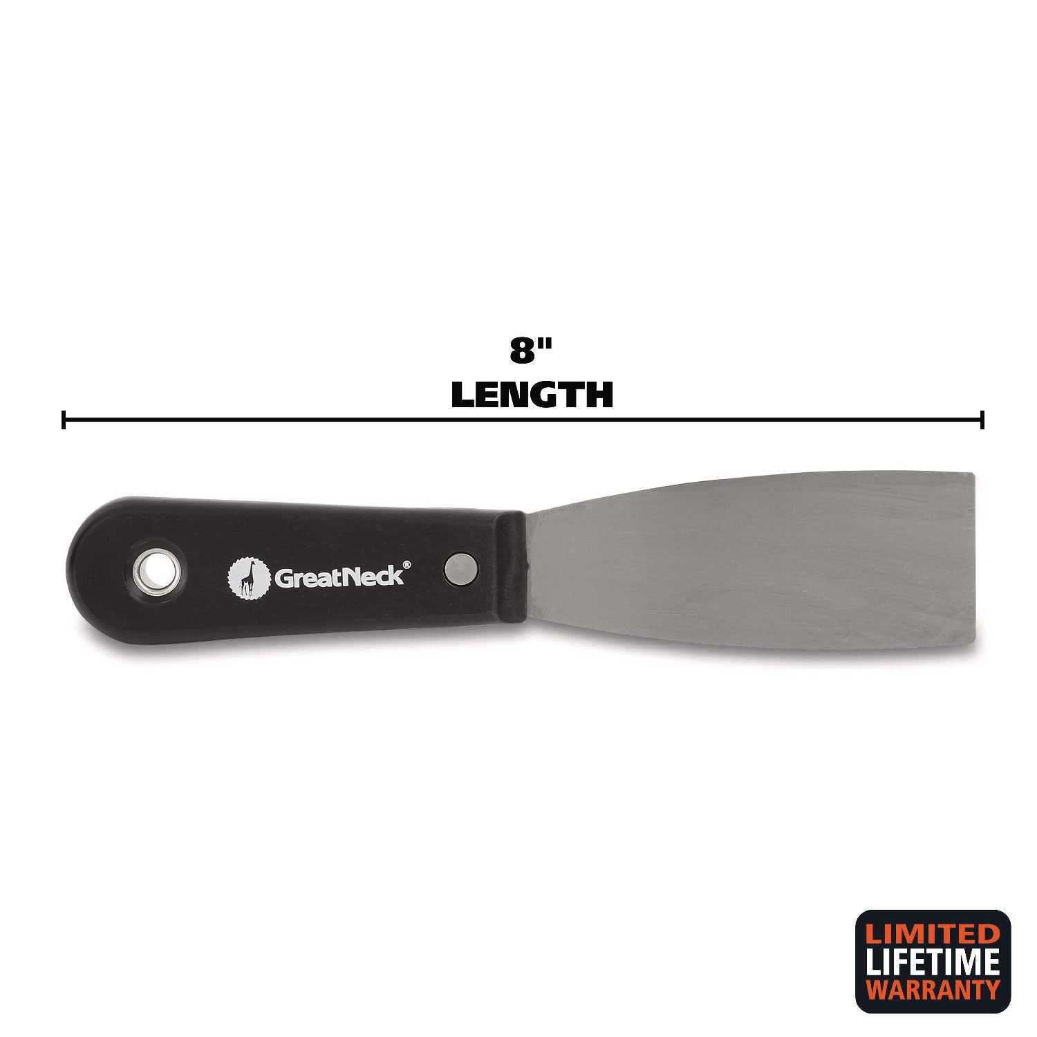 Great Neck® Putty Knife, 1.25" Wide