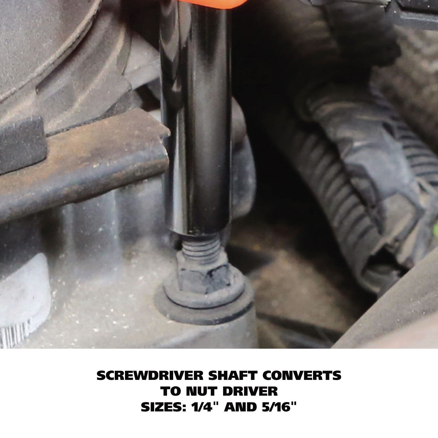 Great Neck® 4 In-1 Screwdriver W/interchangeable Phillips/standard Bits, Assorted Colors