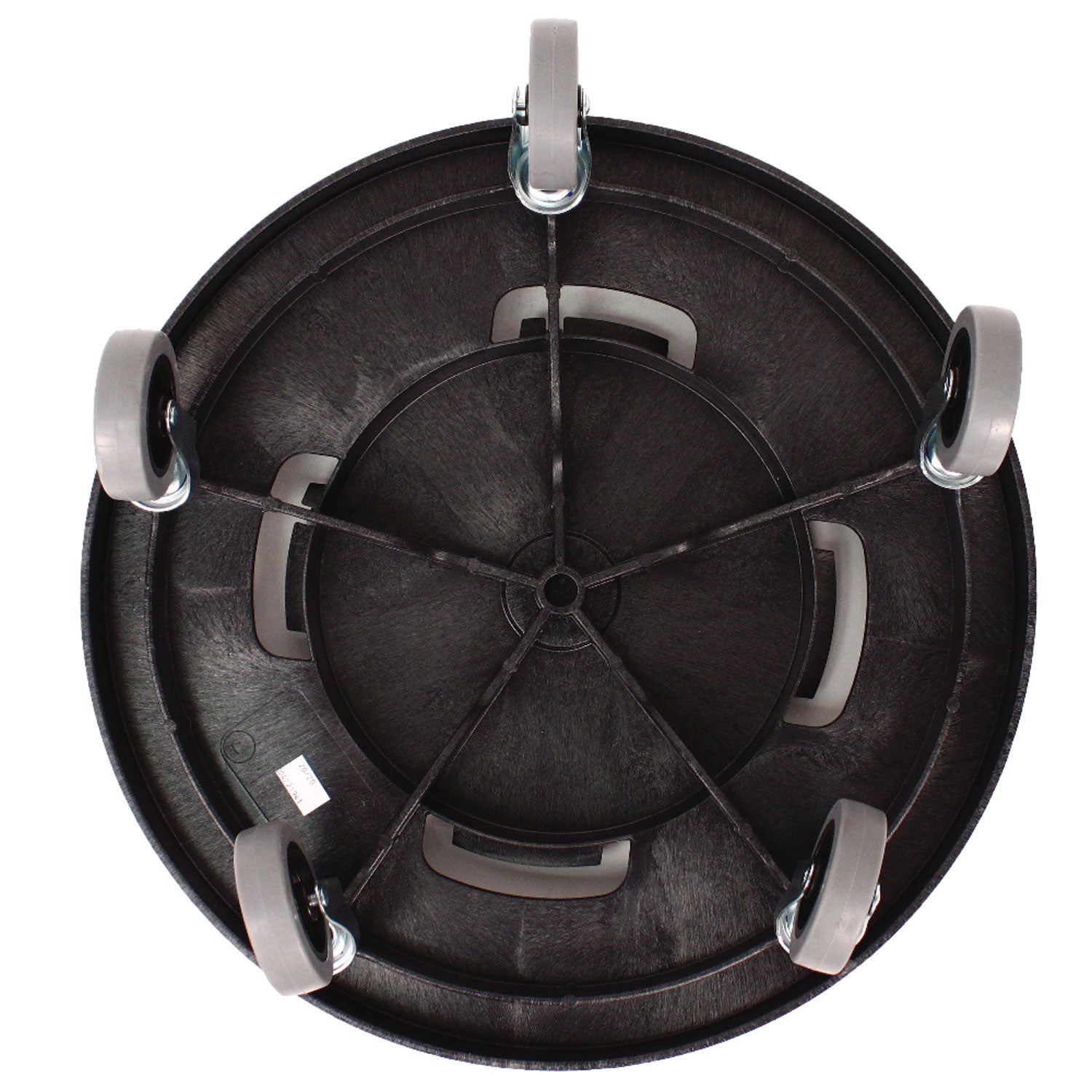 Impact® Gator Dolly, 300 Lb Capacity, 18" Diameter, Black