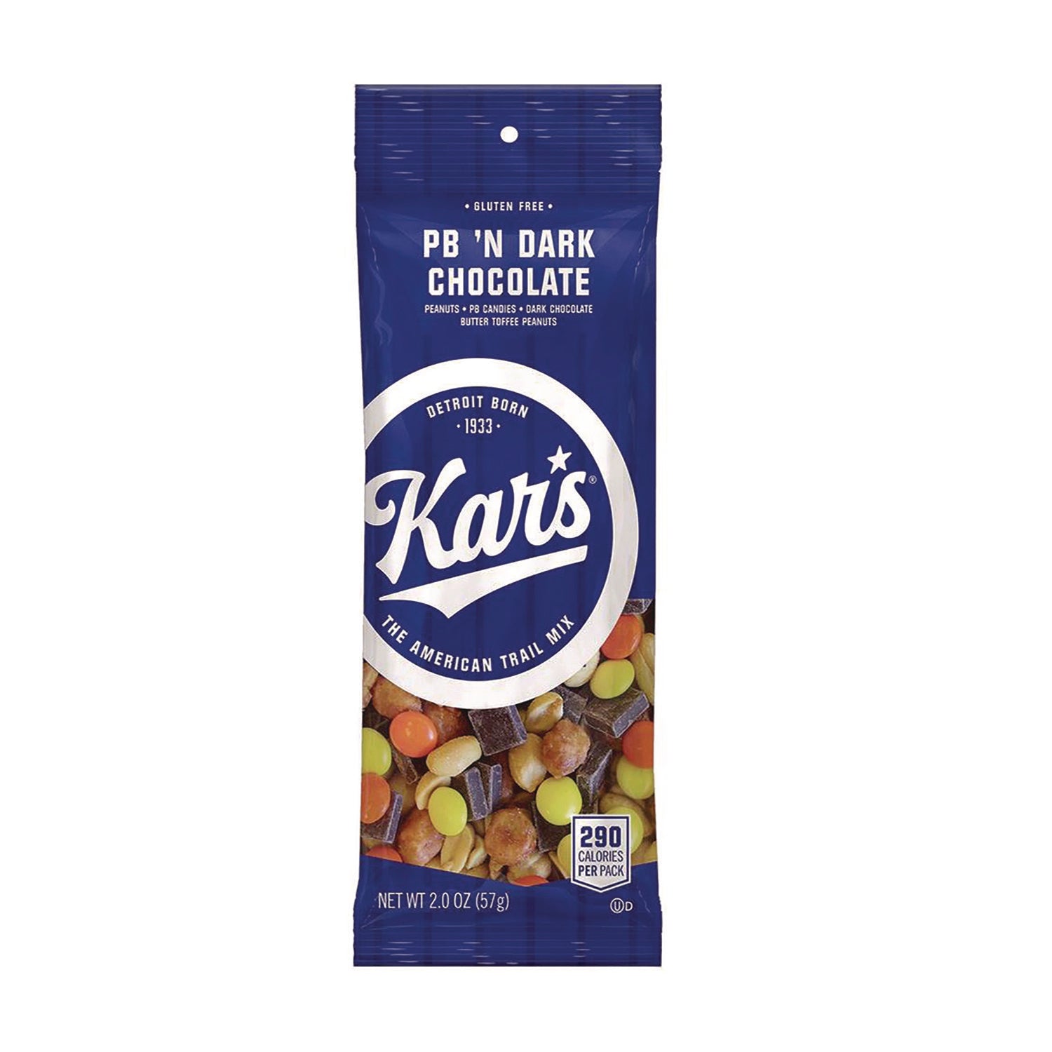 Kar's Trail Mix Variety Pack, Assorted Flavors, 24 Packets/Box