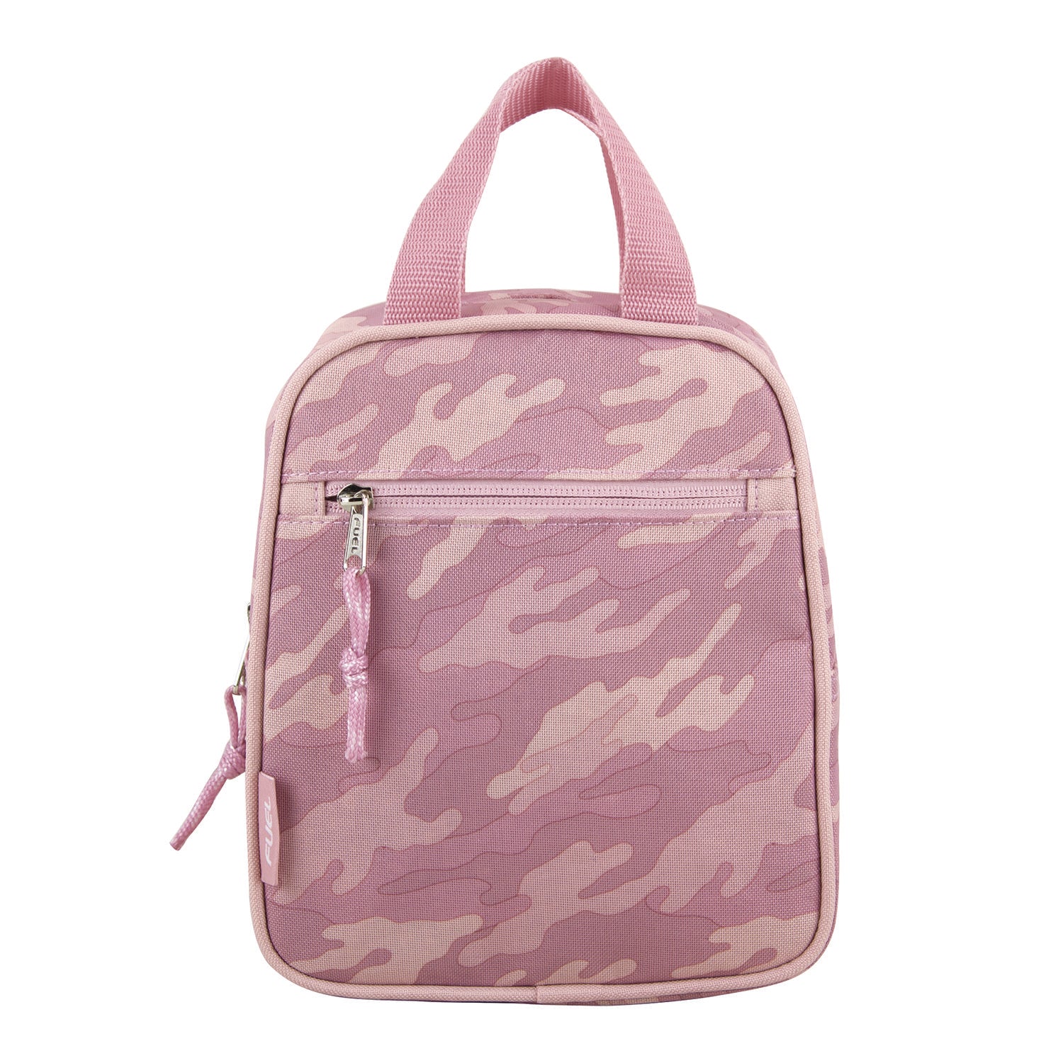 FUEL Bijoux Lunch Bag, 7.5 x 4.25 x 9, Pink Camo