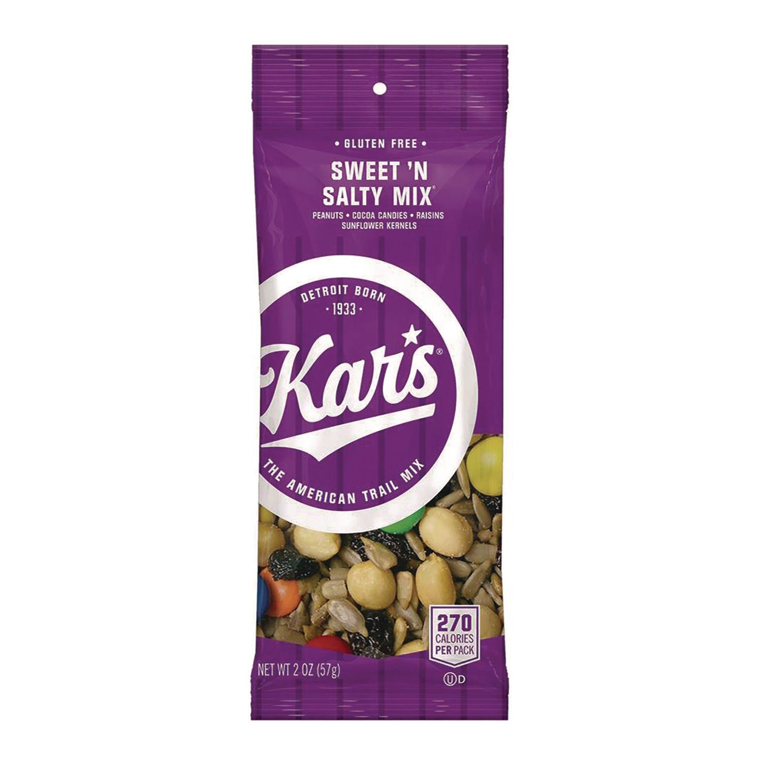 Kar's Trail Mix Variety Pack, Assorted Flavors, 24 Packets/Box