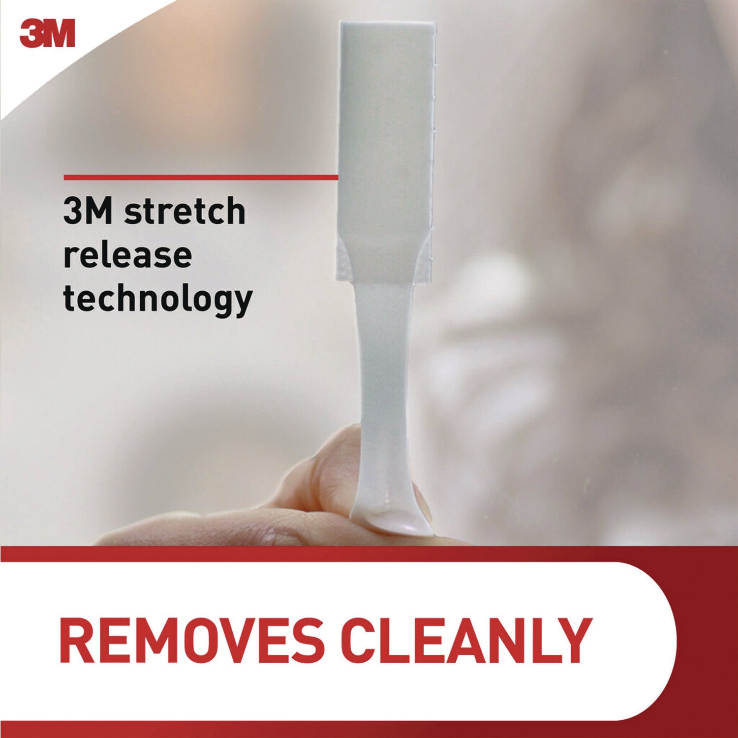 Command™ Picture Hanging Strips, X-Large, Removable, Holds up to 20 lbs per 4 Strips, Black, 4 Strip Pairs