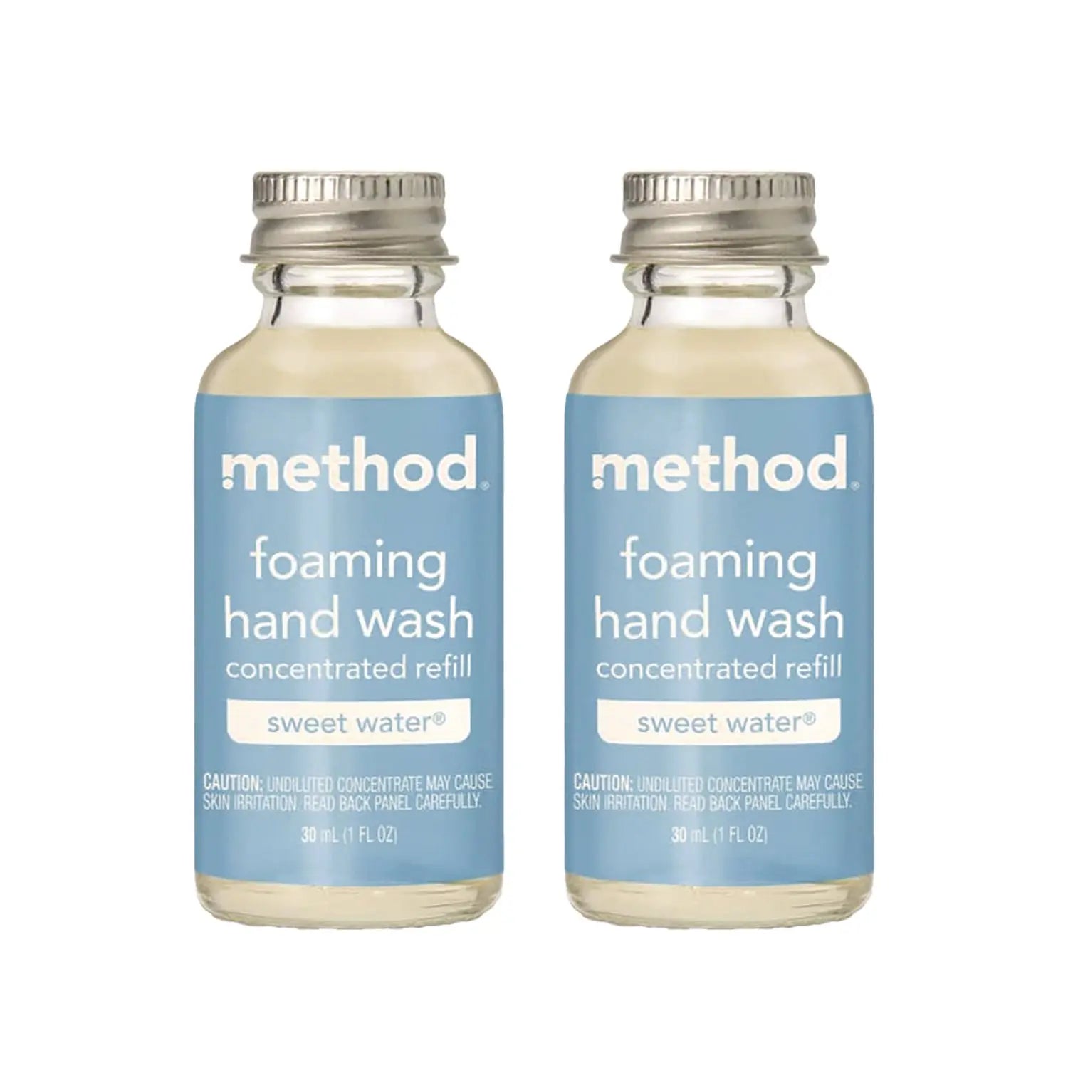 Method® Refill + Reuse Foaming Hand Soap Refill, Sweetwater, 1 oz Refill Bottle, 2/Pack Method® Flipcost