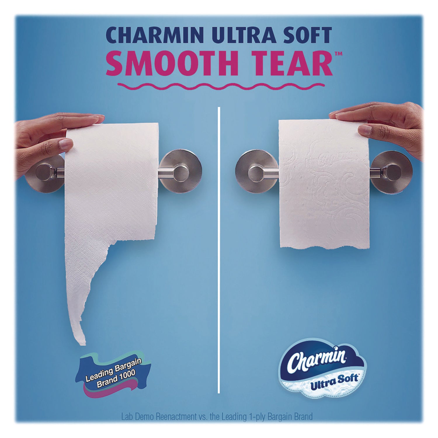 Charmin® Ultra Soft Bathroom Tissue, Septic Safe, 2-Ply, White, 336 Sheets/Roll, 12 Rolls/Pack