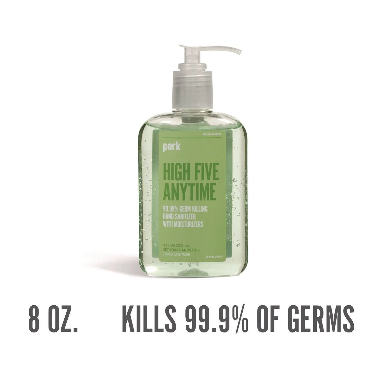 Instant Hand Sanitizer with Moisturizers, 8 oz Pump Bottle Perk™ Flipcost