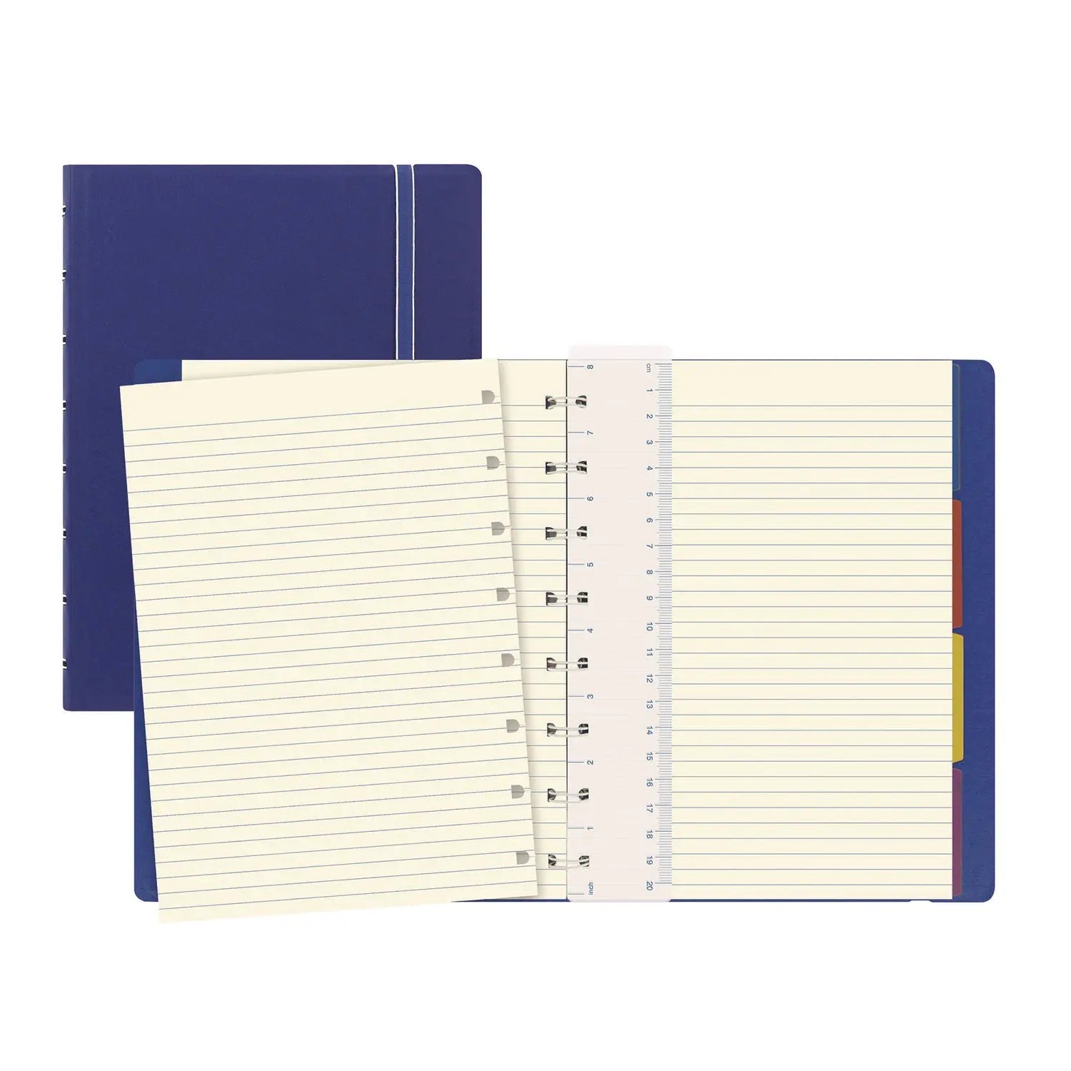 Notebook, 1-Subject, Narrow Rule, Bright Blue Cover, (112) 8.25 x 5.81 Sheets