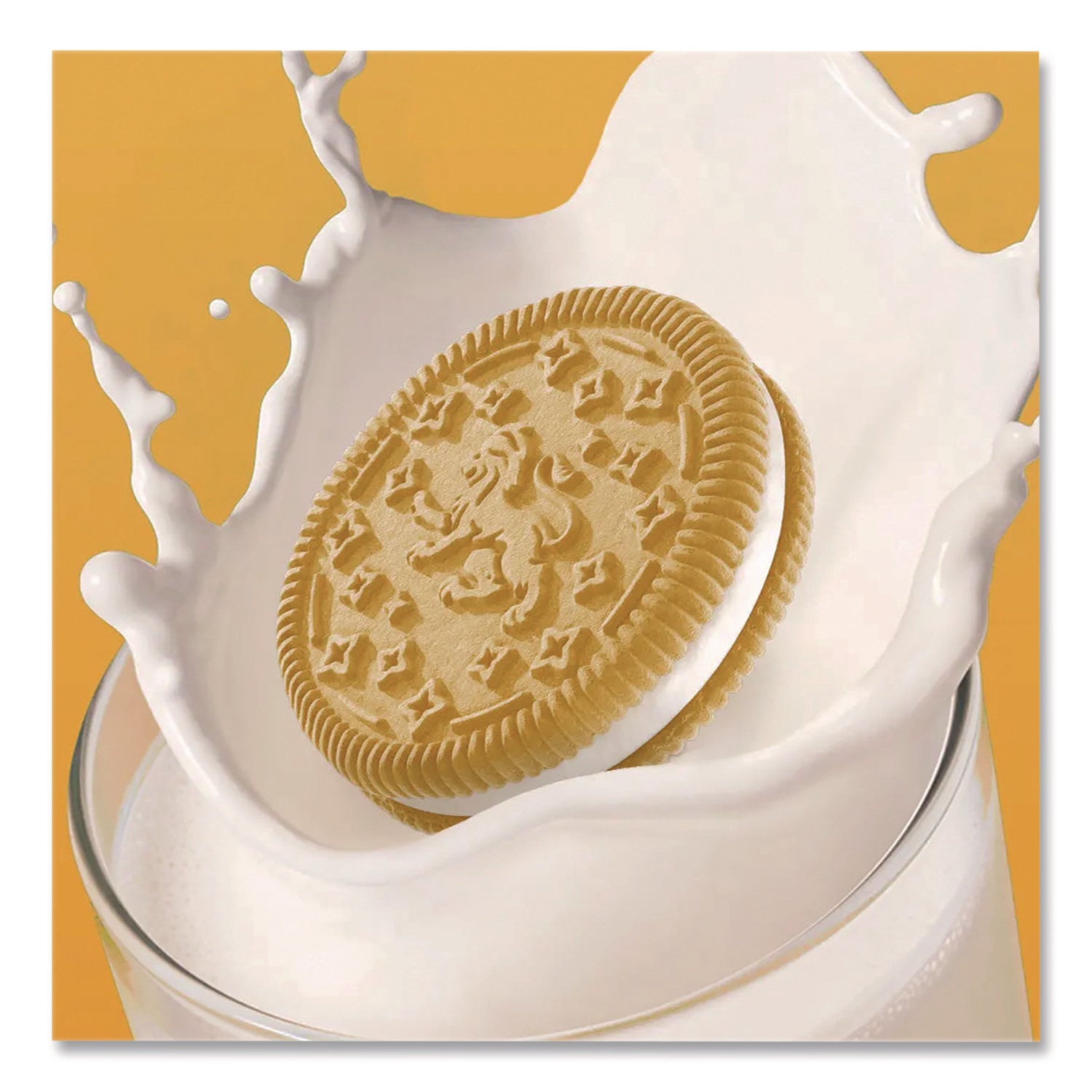 Rip Van® Leos Golden Vanilla Sandwich Cookies, 2 Cookies/Pack, 10 Packs/Box