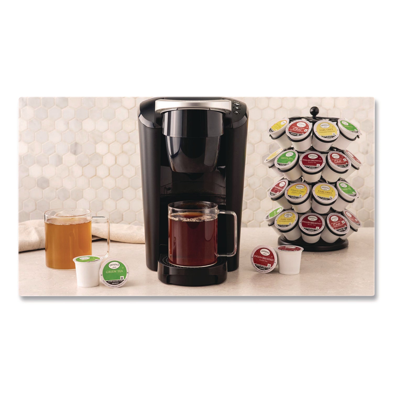 TWININGS® Iced Tea K-Cups, Unsweetened Black, 24/Box