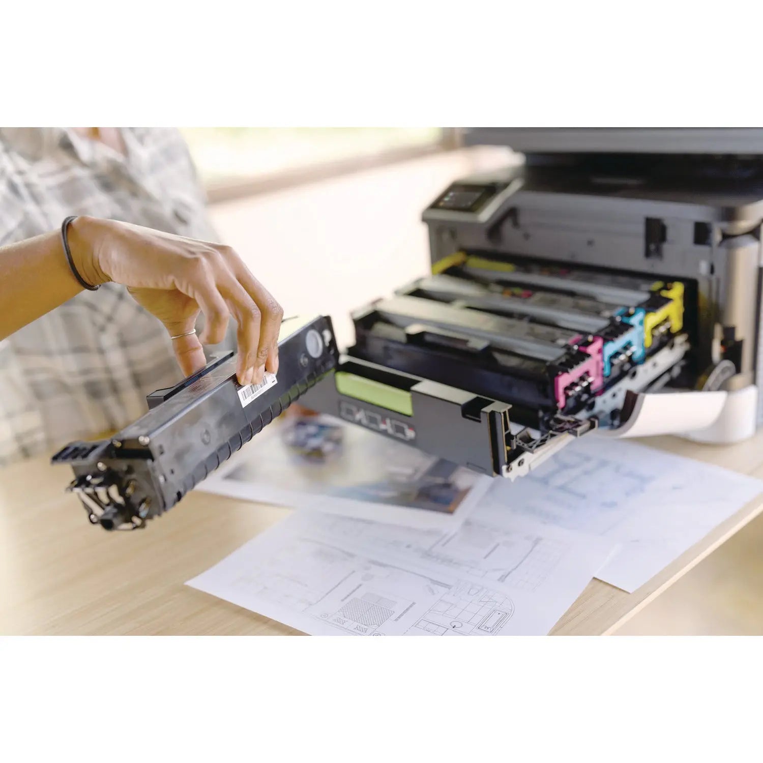 75M1HK0 Toner, 15,800 Page-Yield, Black Lexmark™ Flipcost