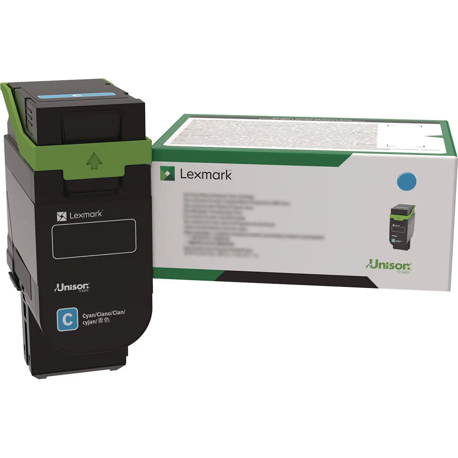 75M1XC0 Toner, 11,700 Page-Yield, Cyan