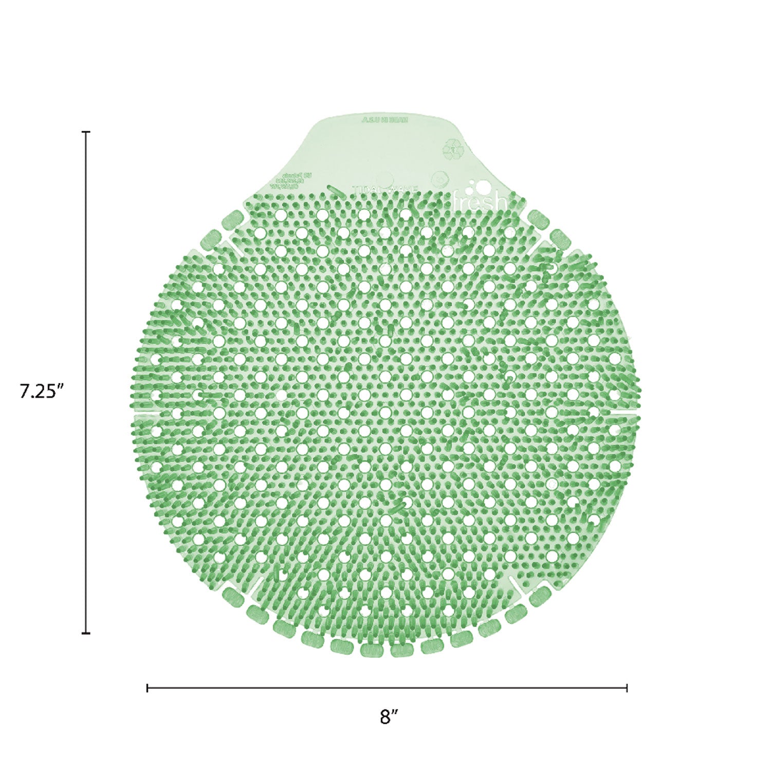 Fresh Products Tidal Wave, Urinal Screens, Cucumber Melon Scent, 0.42 Oz, Green, 6/box