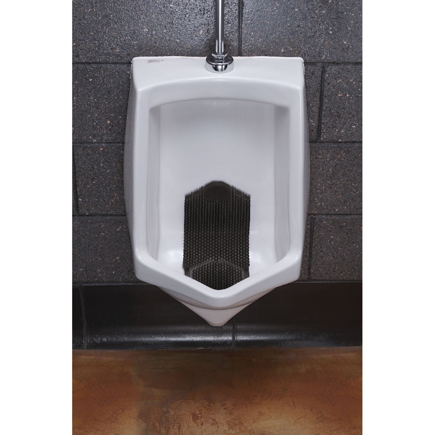 Fresh Products Tsunami, Urinal Screen, Midnight Coast, 5.22 oz, Black, 6/Carton