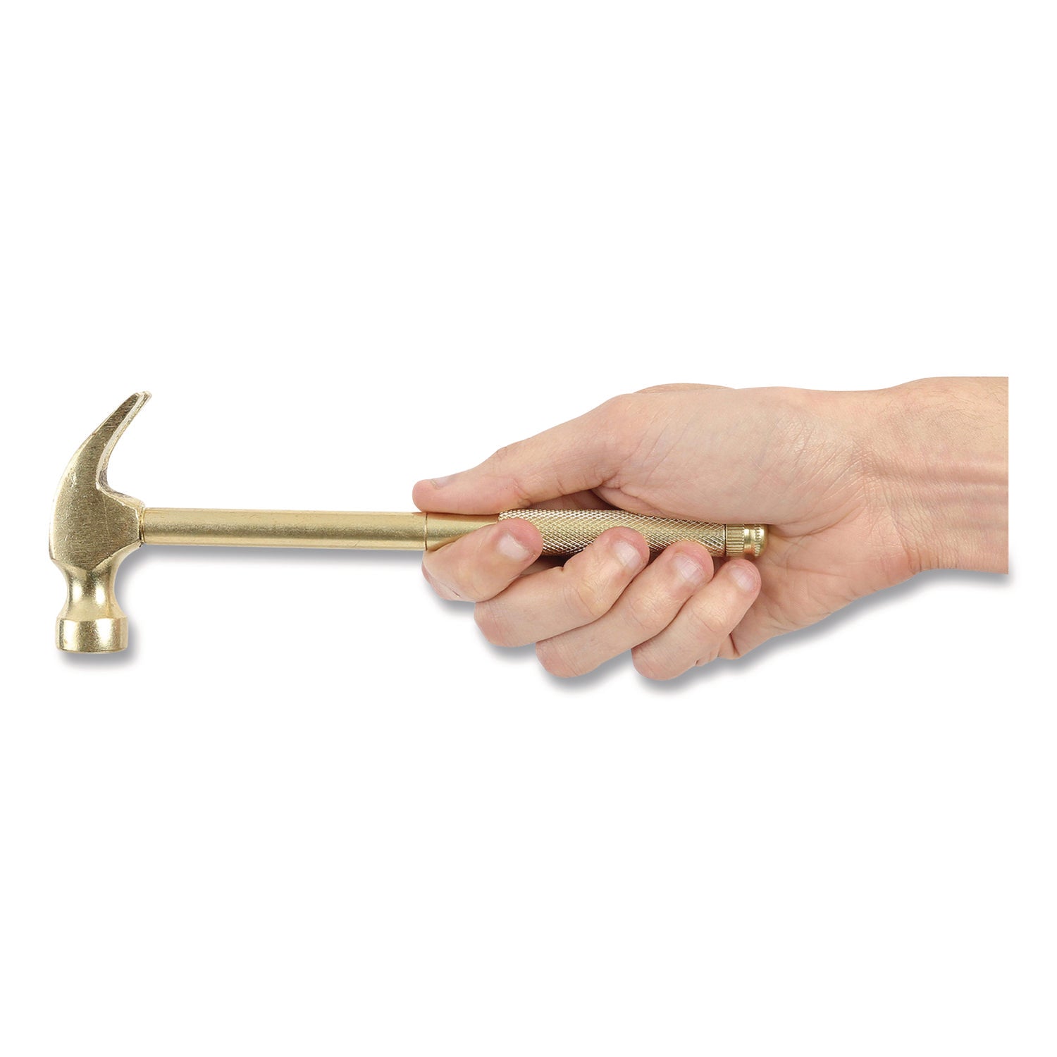 Great Neck® 5-in-1 Carpenter's Hammer with Nesting Handle Containing Four Screwdrivers, 6.5" Long Gold Handle