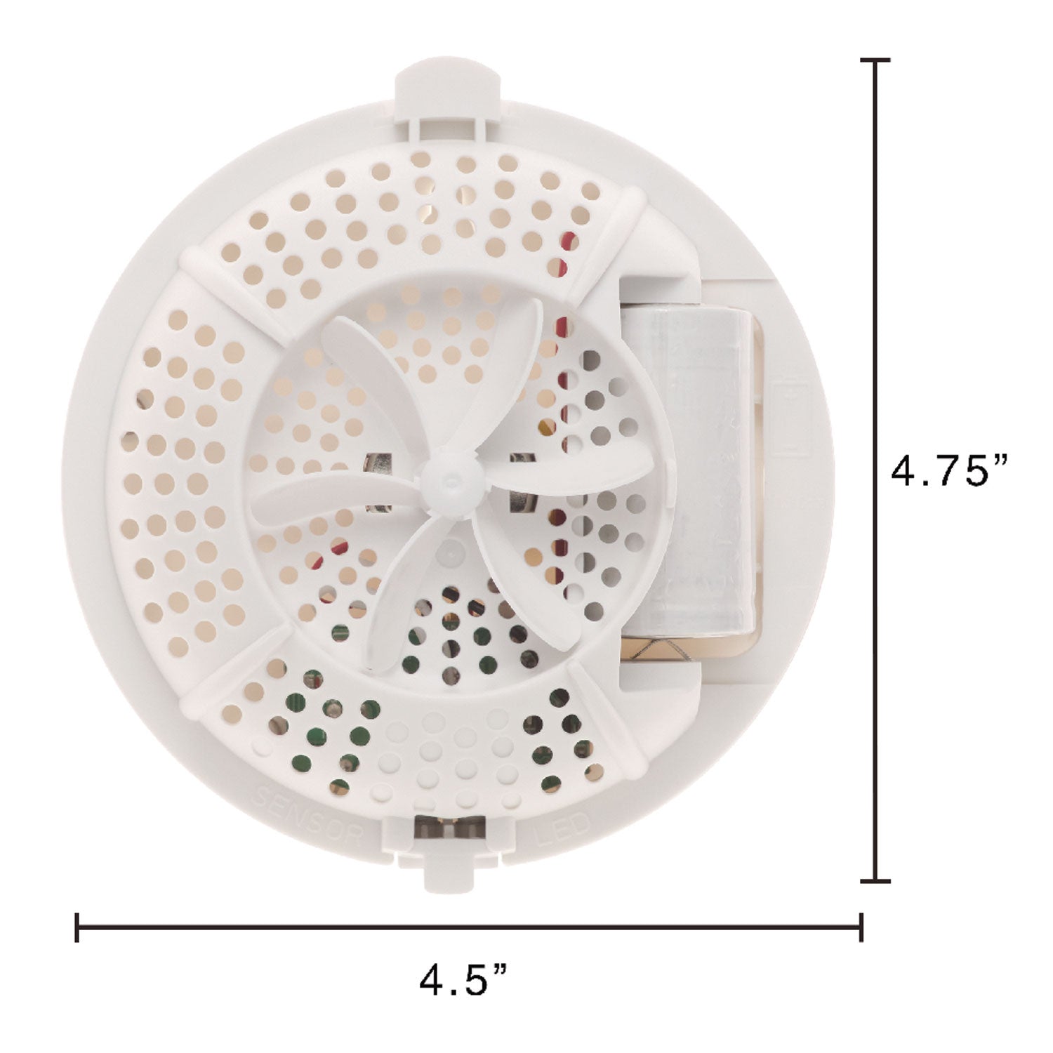 Fresh Products Easy Fresh Dispenser, 4.75" X 4.75" X 1.5", White, 12/carton