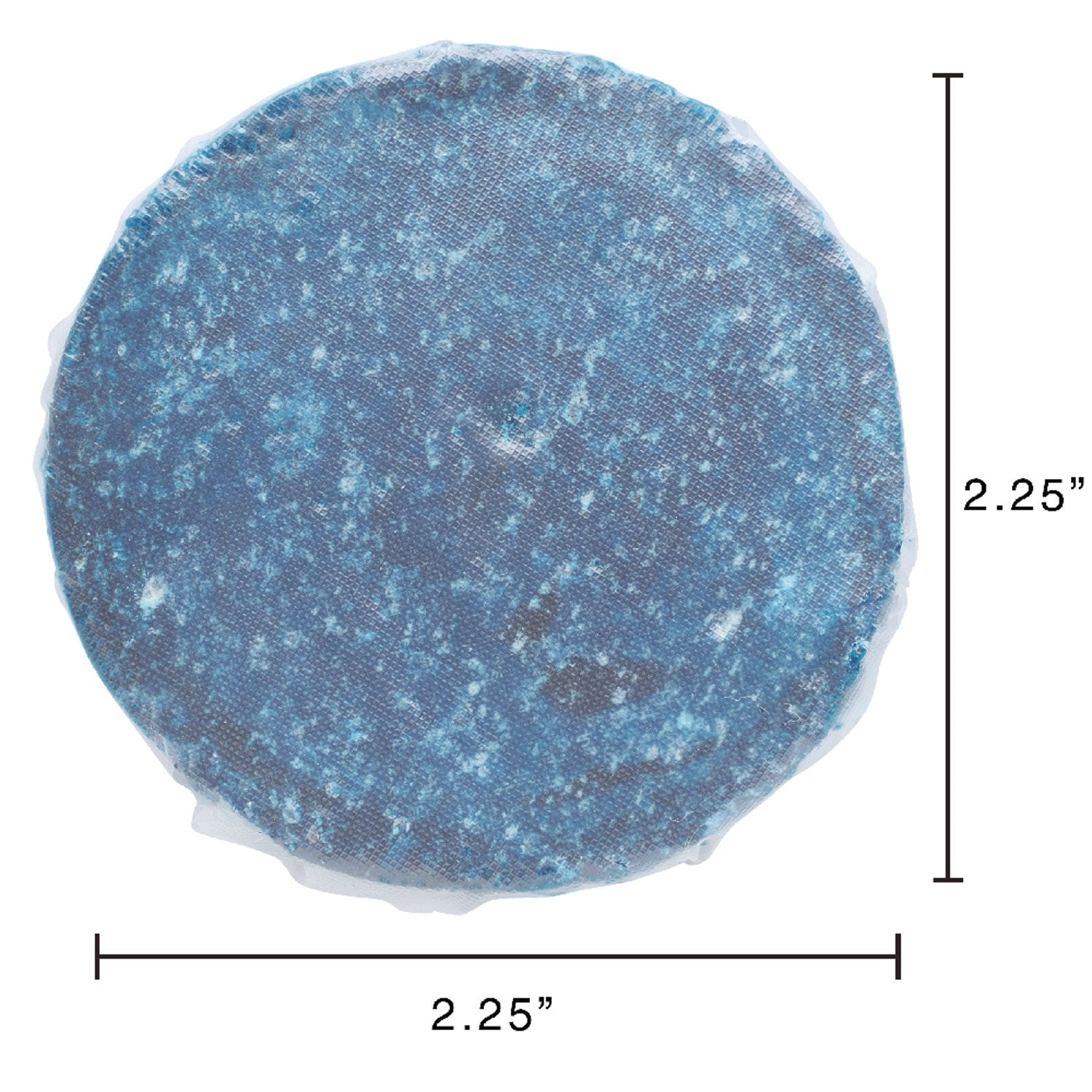 Fresh Products Drop-In Tank Non-Para Cleaner Block, Unscented, Blue, 24/box, 3 Boxes/carton