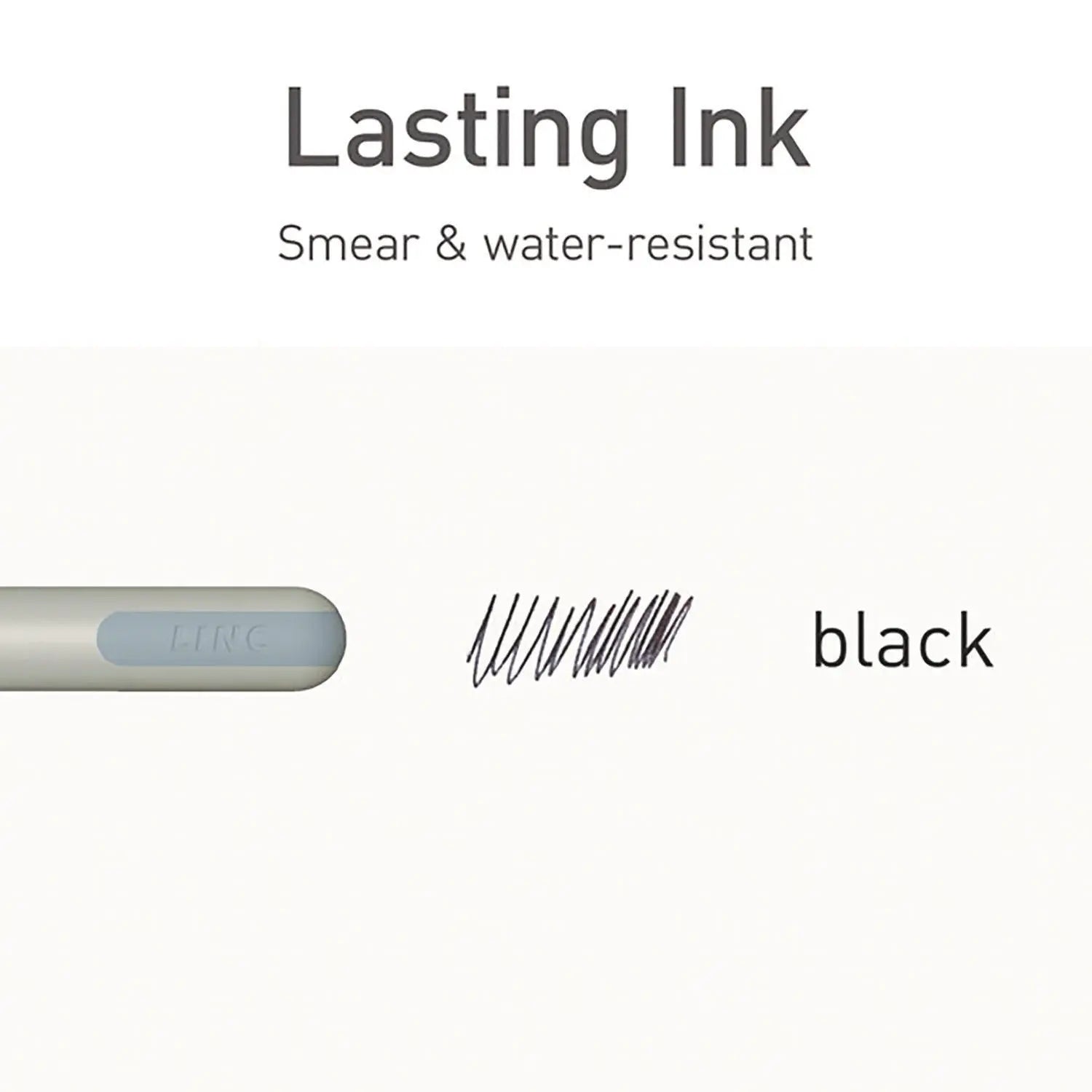 PENTONIC Frost Pen, Stick, Fine 0.7 mm, Black Ink, Pale Gray Barrel, 10/Pack TOPS™ Flipcost