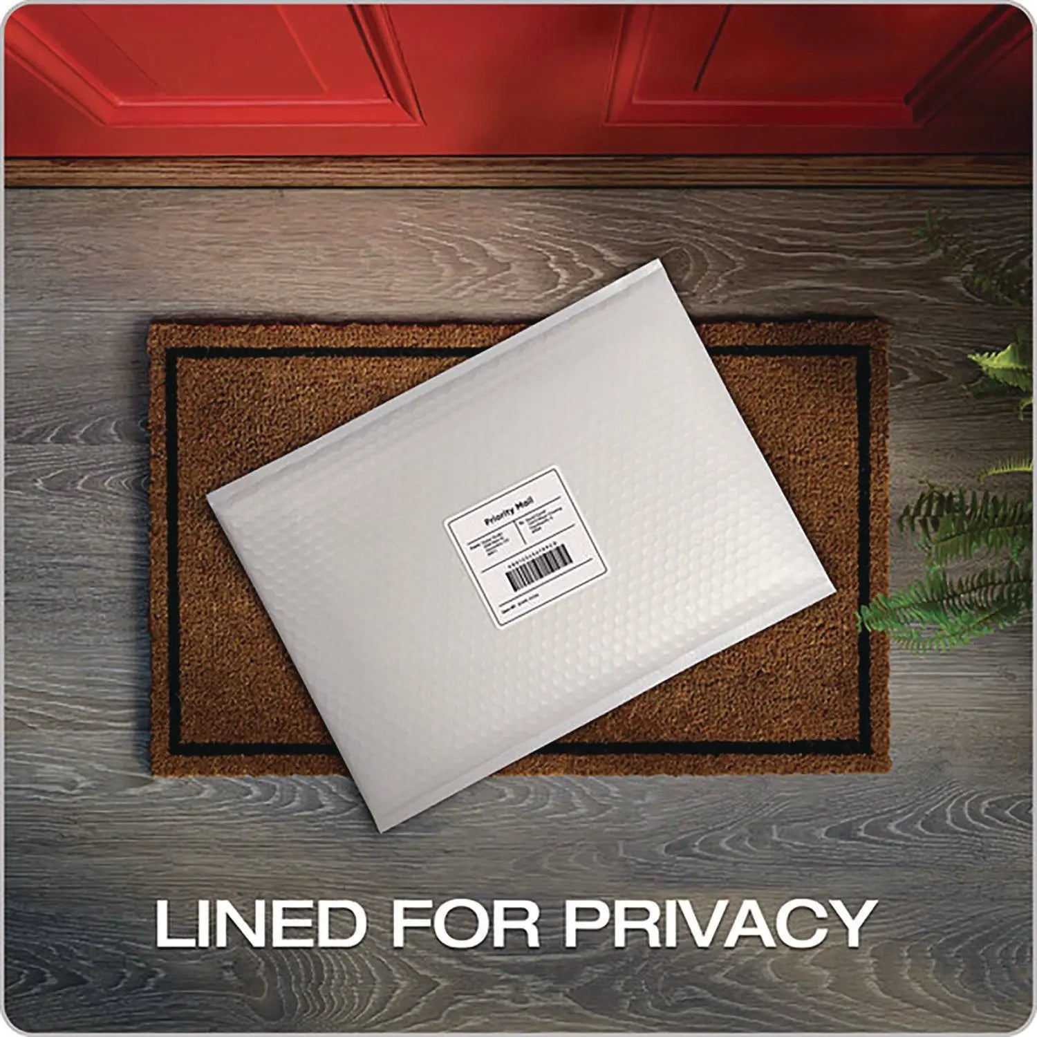 Poly Bubble Mailers, #5, Barrier Bubble Cushion, Redi-Seal Adhesive Closure, 10.5 x 15, White, 25/Pack Quality Park™ Flipcost