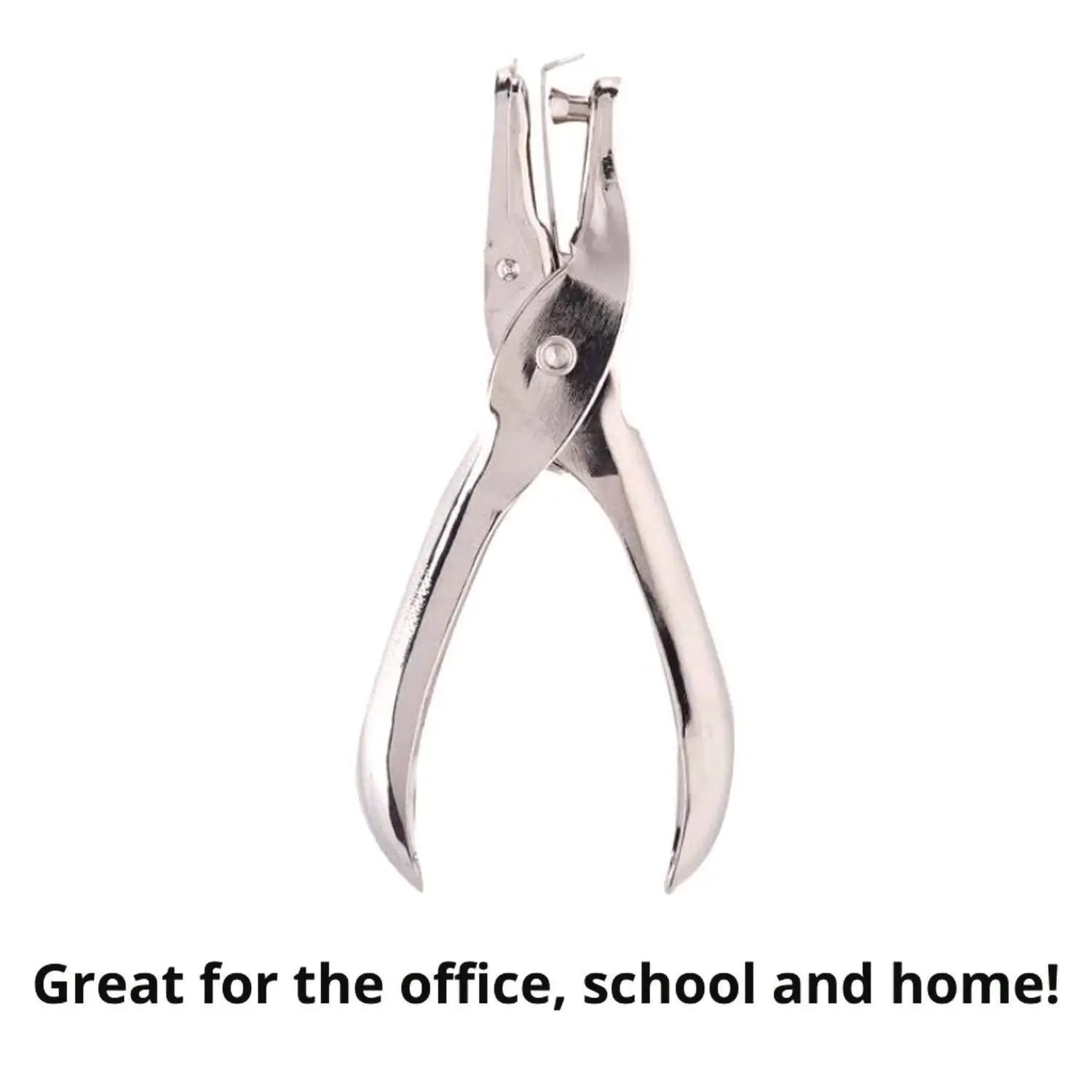 15-Sheet One-Hole Punch, 0.25" Holes, Silver, 72/Carton TPG Creations™ Flipcost