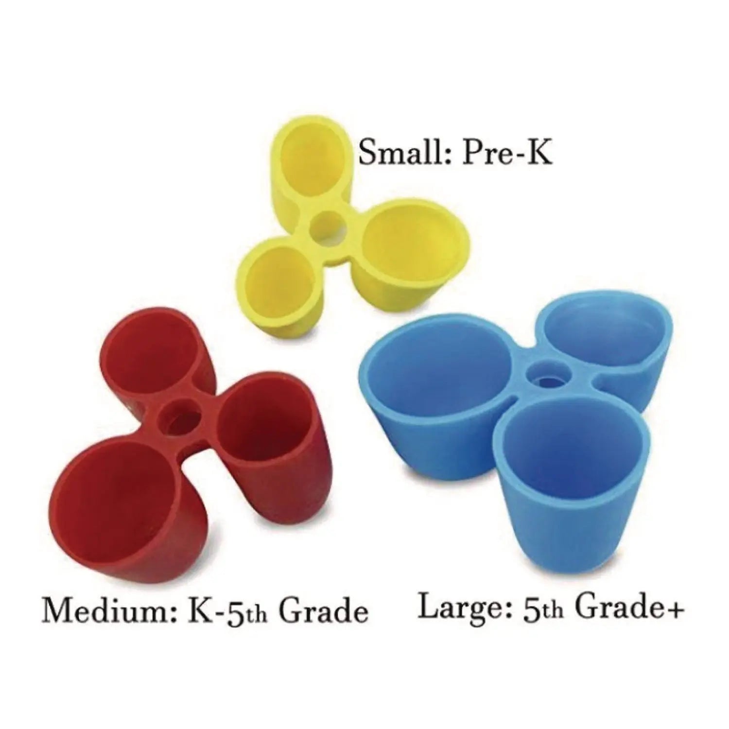 Writing C.L.A.W. Pencil Grip, 1.4" Long, Medium, Assorted Colors, 72/Carton TPG Creations™ Flipcost