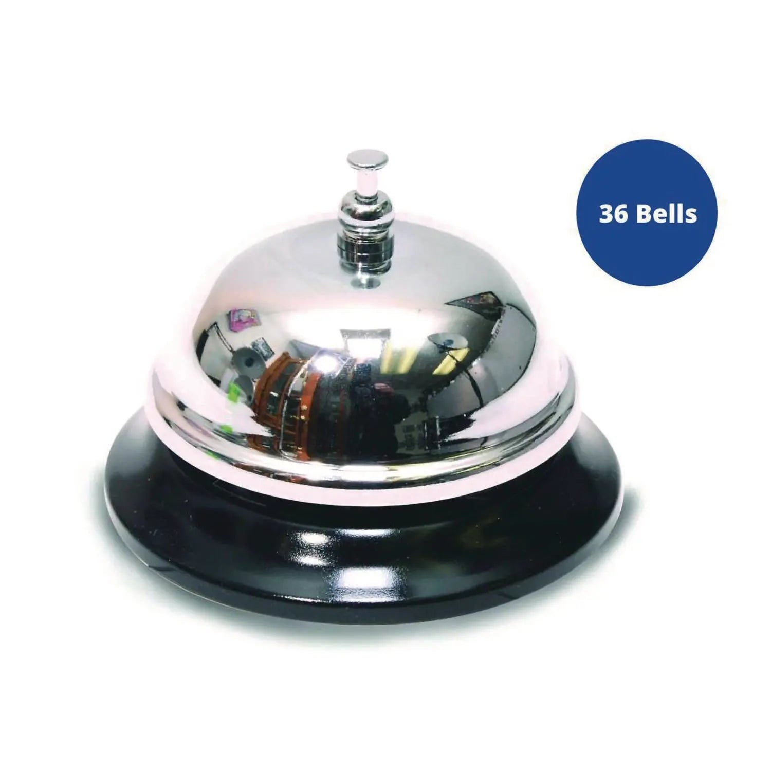 Call Bells, 3.5", Chrome, 36/Carton TPG Creations™ Flipcost