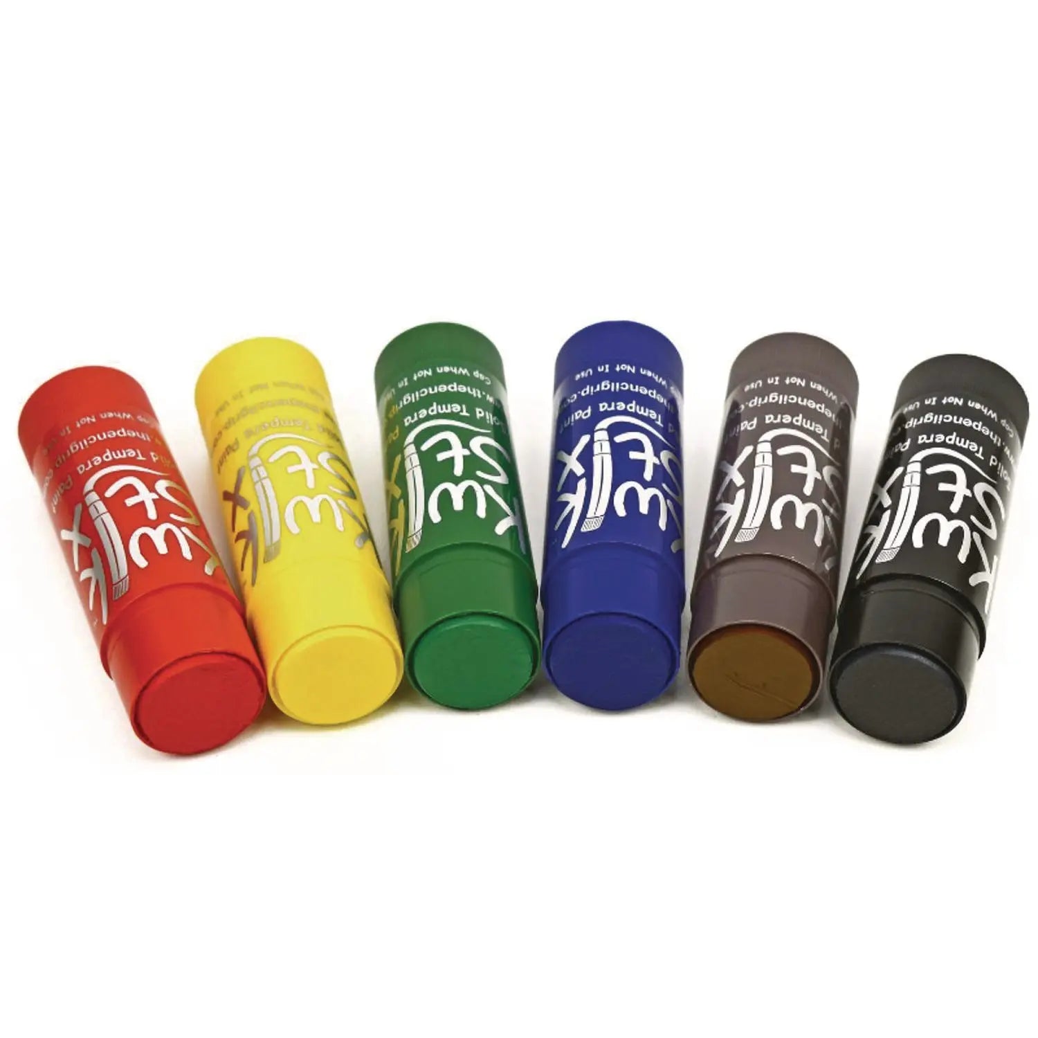 Kwik Stick Tempera Paint, 6 Assorted Classic Colors, 6/Pack, 12 Packs/Carton TPG Creations™ Flipcost