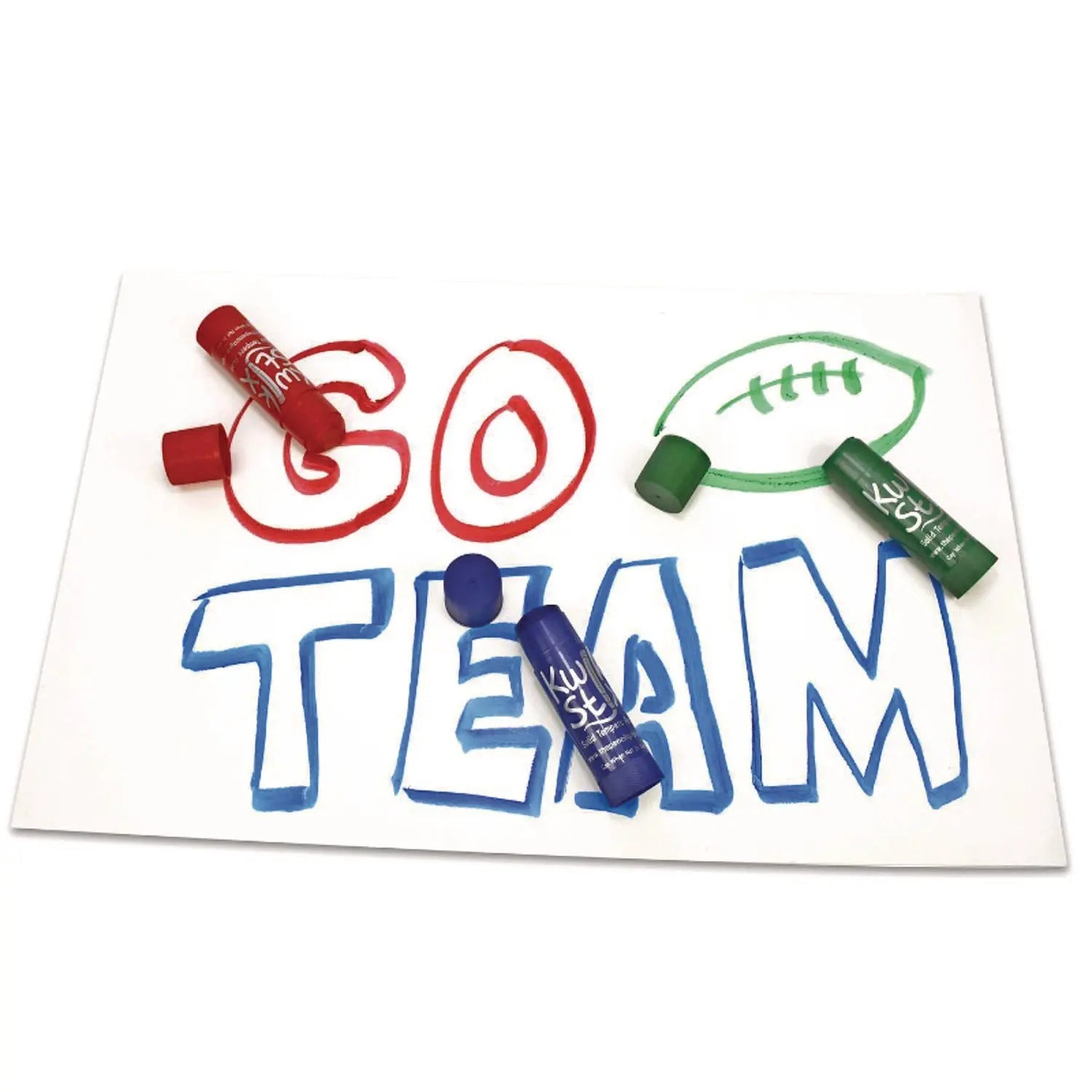 Kwik Stick Tempera Paint, 6 Assorted Classic Colors, 6/Pack, 12 Packs/Carton TPG Creations™ Flipcost