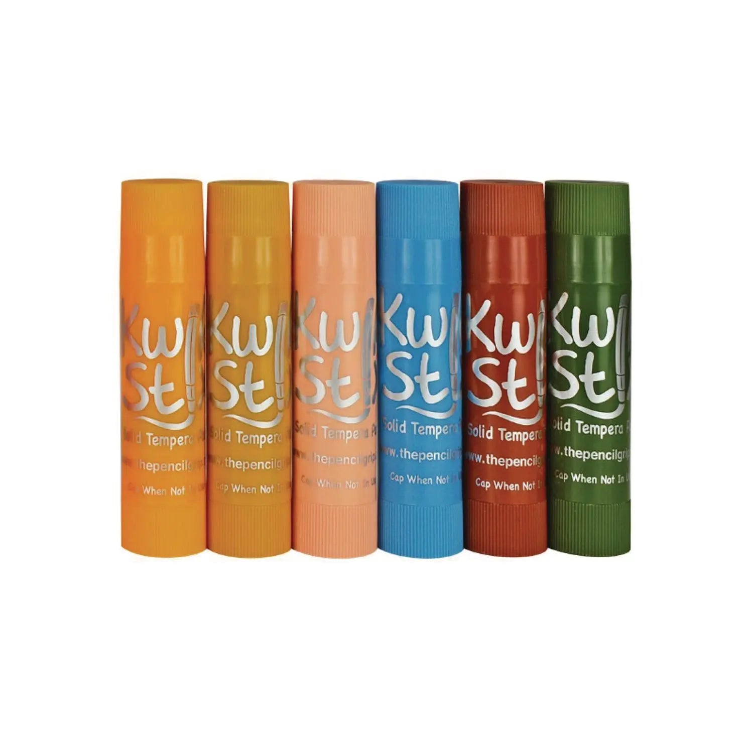 Kwik Stix Tempera Paint Set, 6 Assorted Earth Tones Colors, 6/Pack, 24 Packs/Carton TPG Creations™ Flipcost