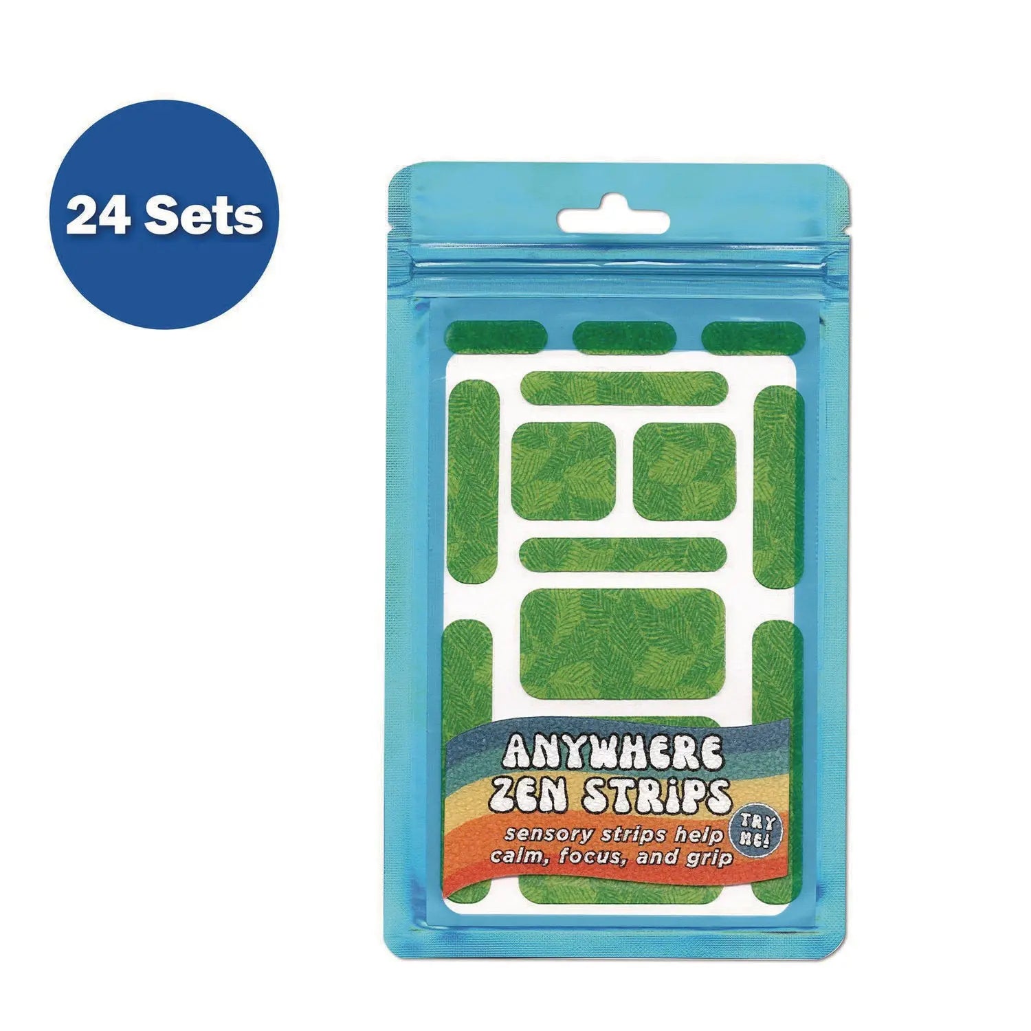 Anywhere Zen Strips, Sandy Palm Leaves, Assorted Colors, 13/Set, 24 Sets/Carton TPG Creations™ Flipcost