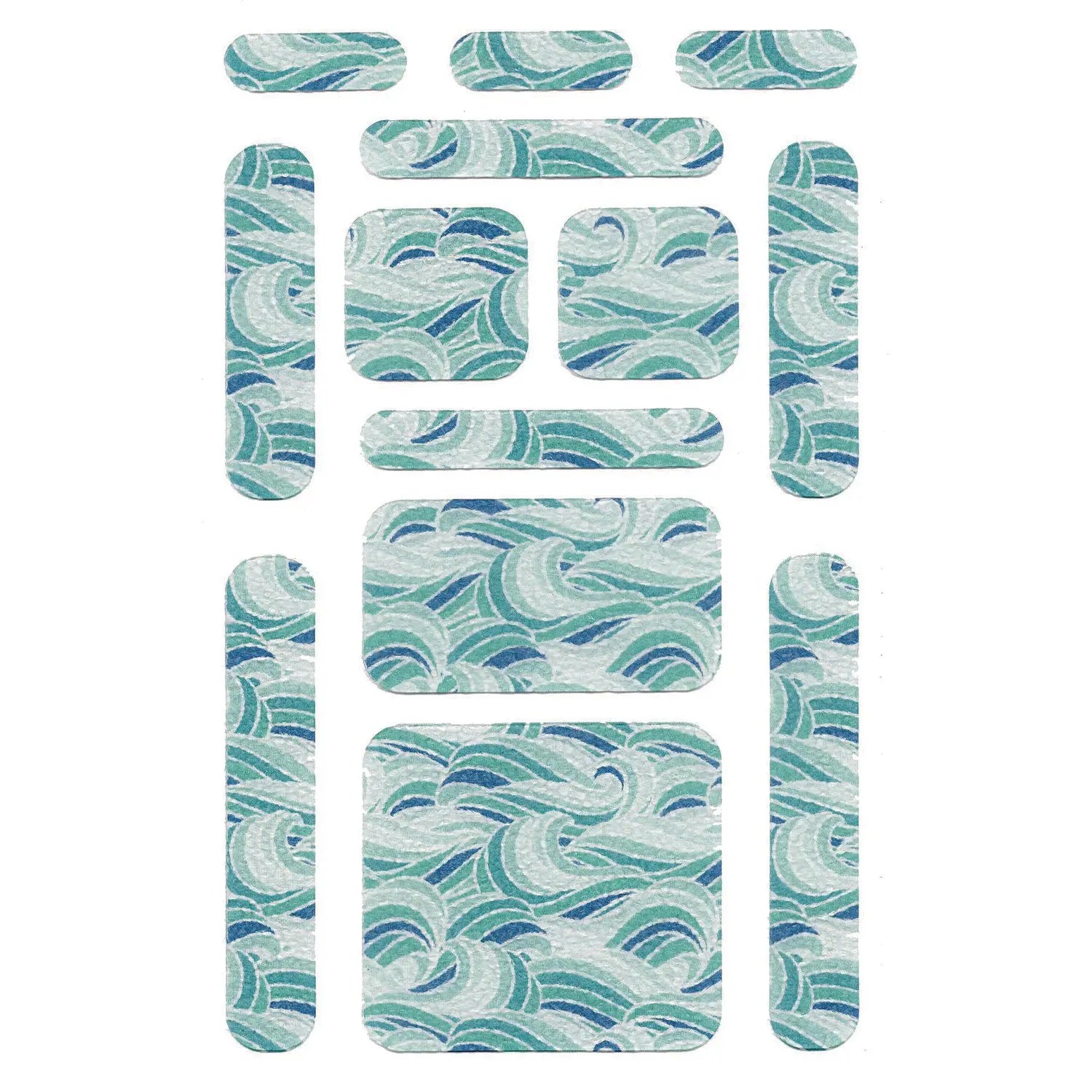Anywhere Zen Strips, Sandy Waves, Assorted Colors, 13/Set, 24 Sets/Carton TPG Creations™ Flipcost