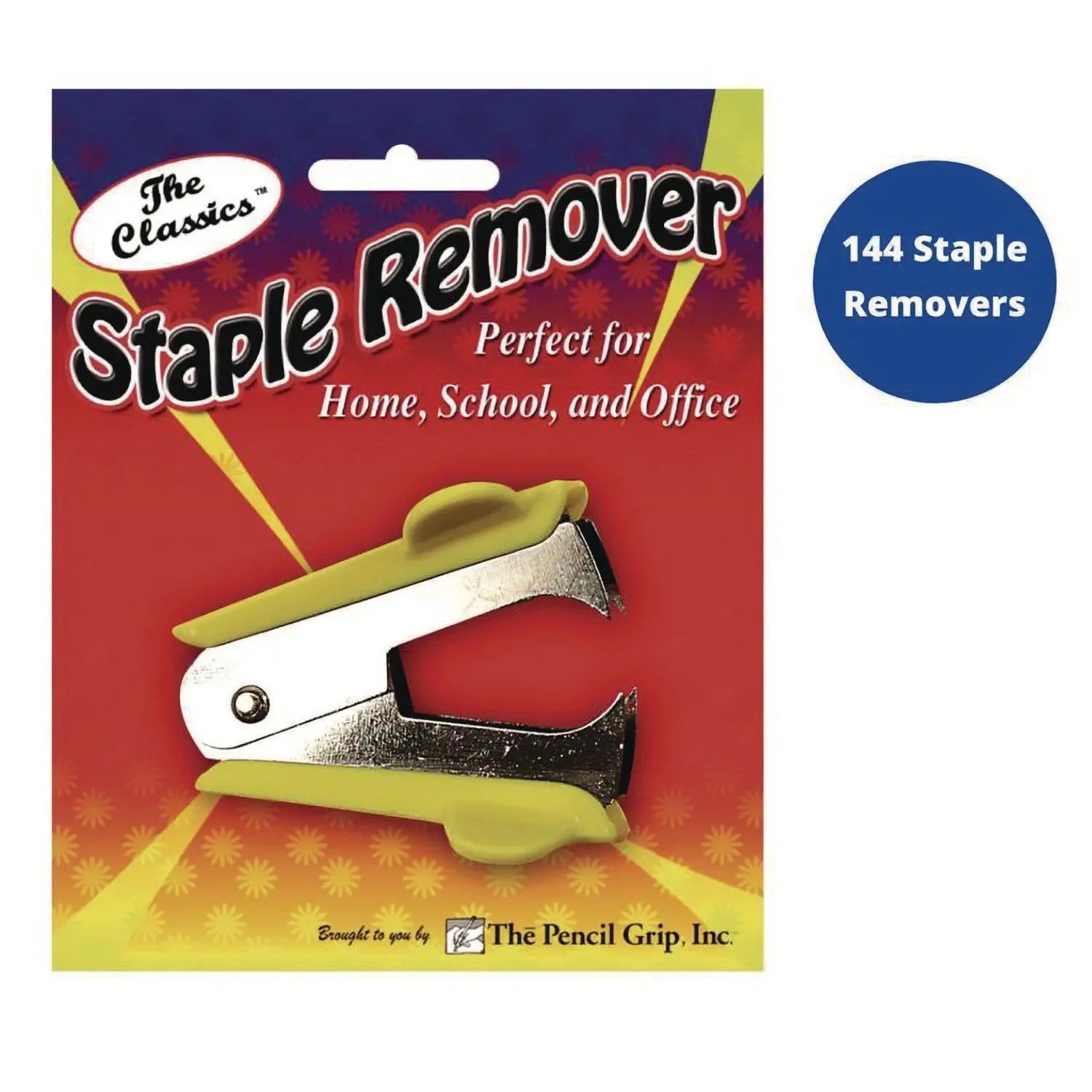 Staple Remover, Yellow, 144/Carton TPG Creations™ Flipcost