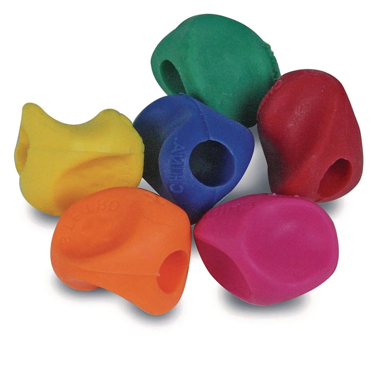 Mini Pencil Grip, 0.8" Long, Assorted Colors, 600/Carton TPG Creations™ Flipcost