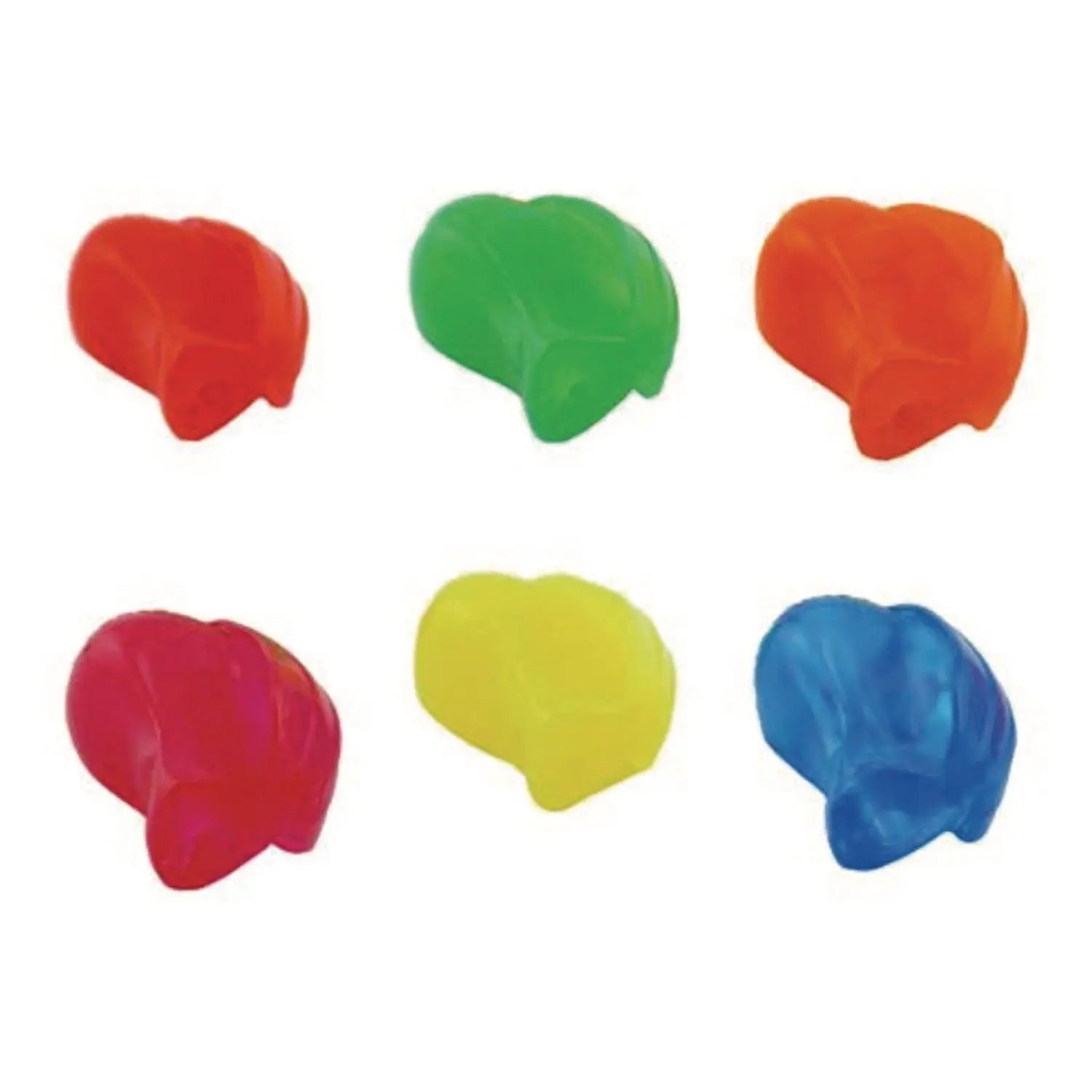 Crossover Grip, 1" Long, Assorted Neon Colors, 100/Carton TPG Creations™ Flipcost