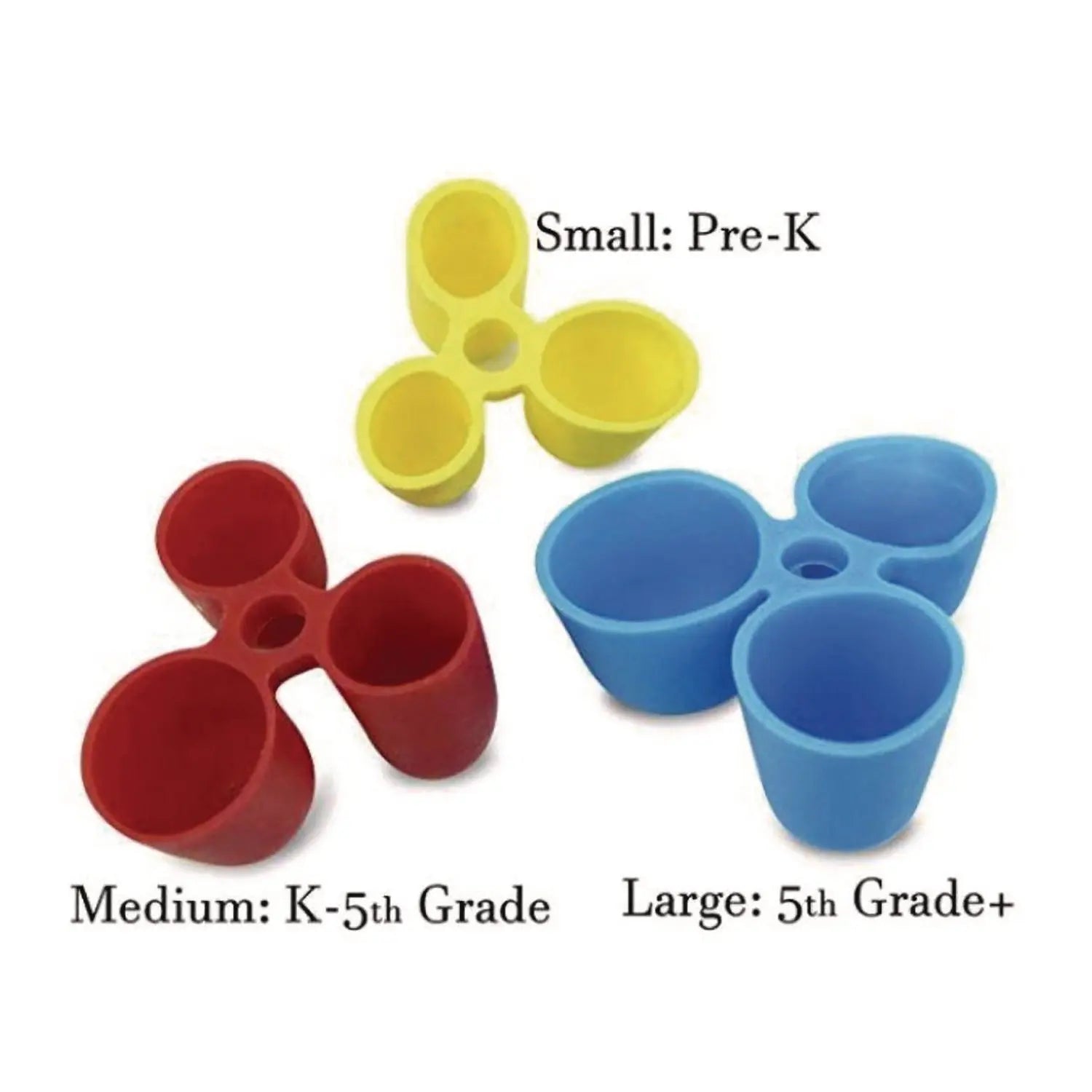 Writing C.L.A.W. Pencil Grip, Small, 1" Long, Assorted Colors, 100/Carton TPG Creations™ Flipcost