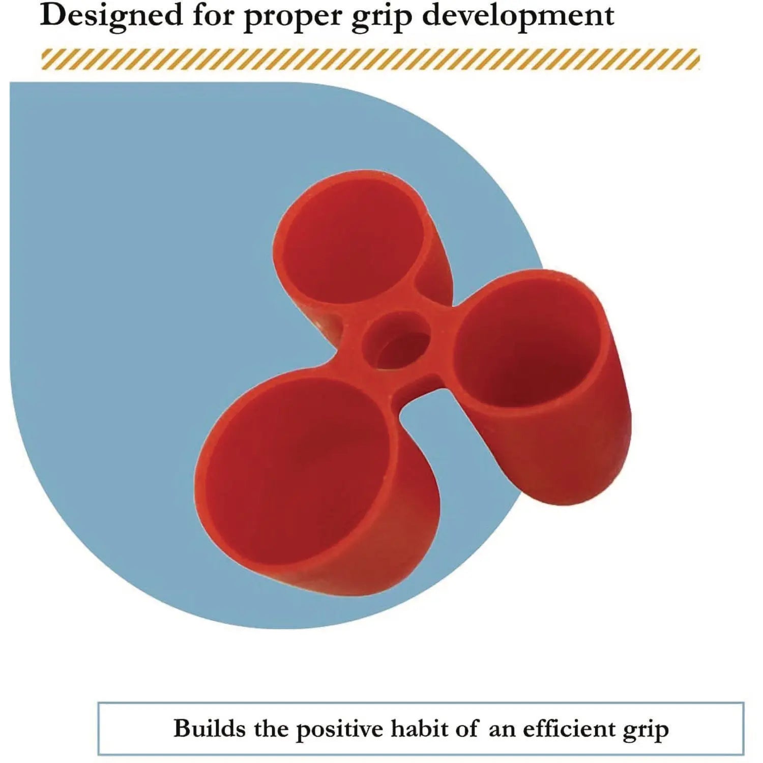 Writing C.L.A.W. Pencil Grip, Small, 1" Long, Assorted Colors, 100/Carton TPG Creations™ Flipcost