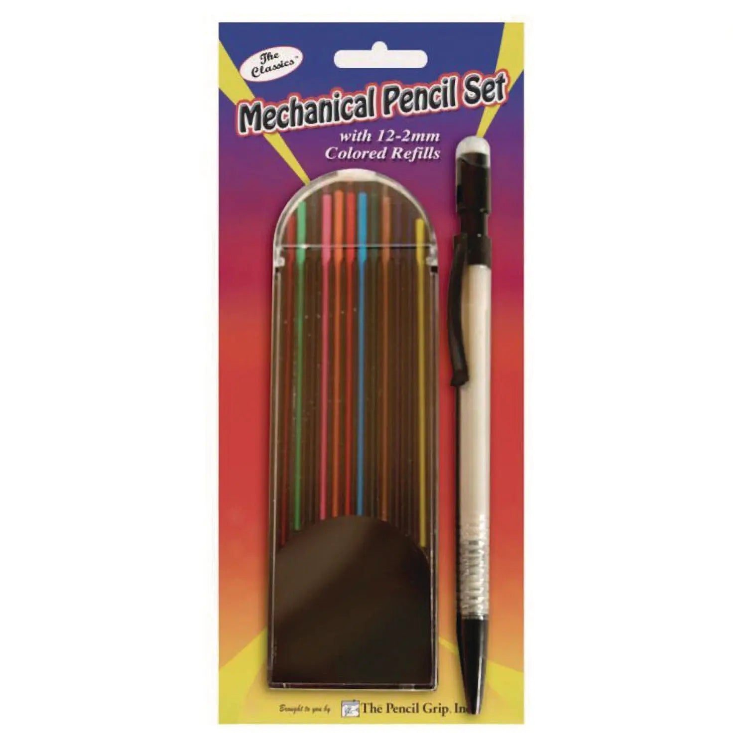 Mechanical Color Pencil Set, 2 mm, 12 Assorted Lead Refills, Gray Barrel, 72/Carton TPG Creations™ Flipcost