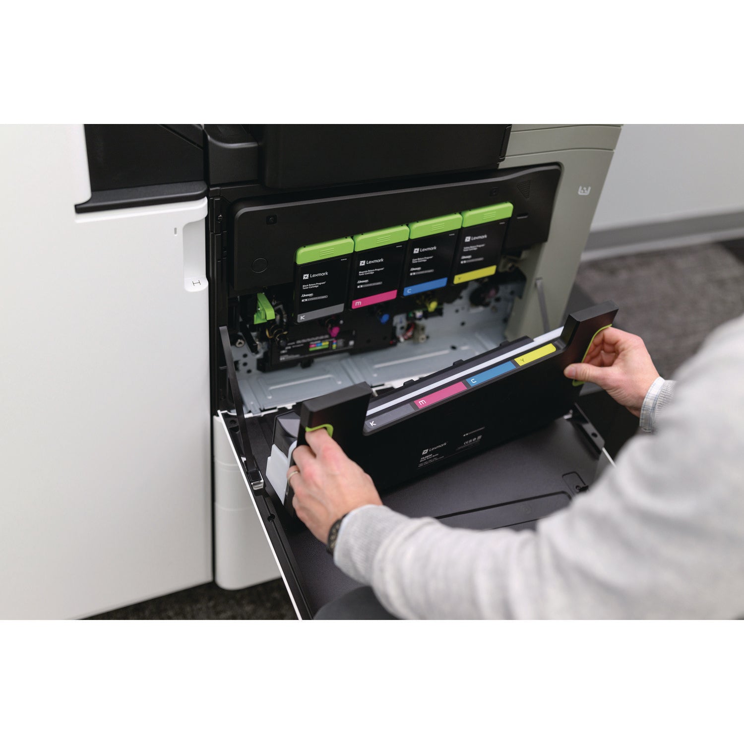 Lexmark™ 77L1HY0 High-Yield Toner, 46,600 Page-Yield, Yellow