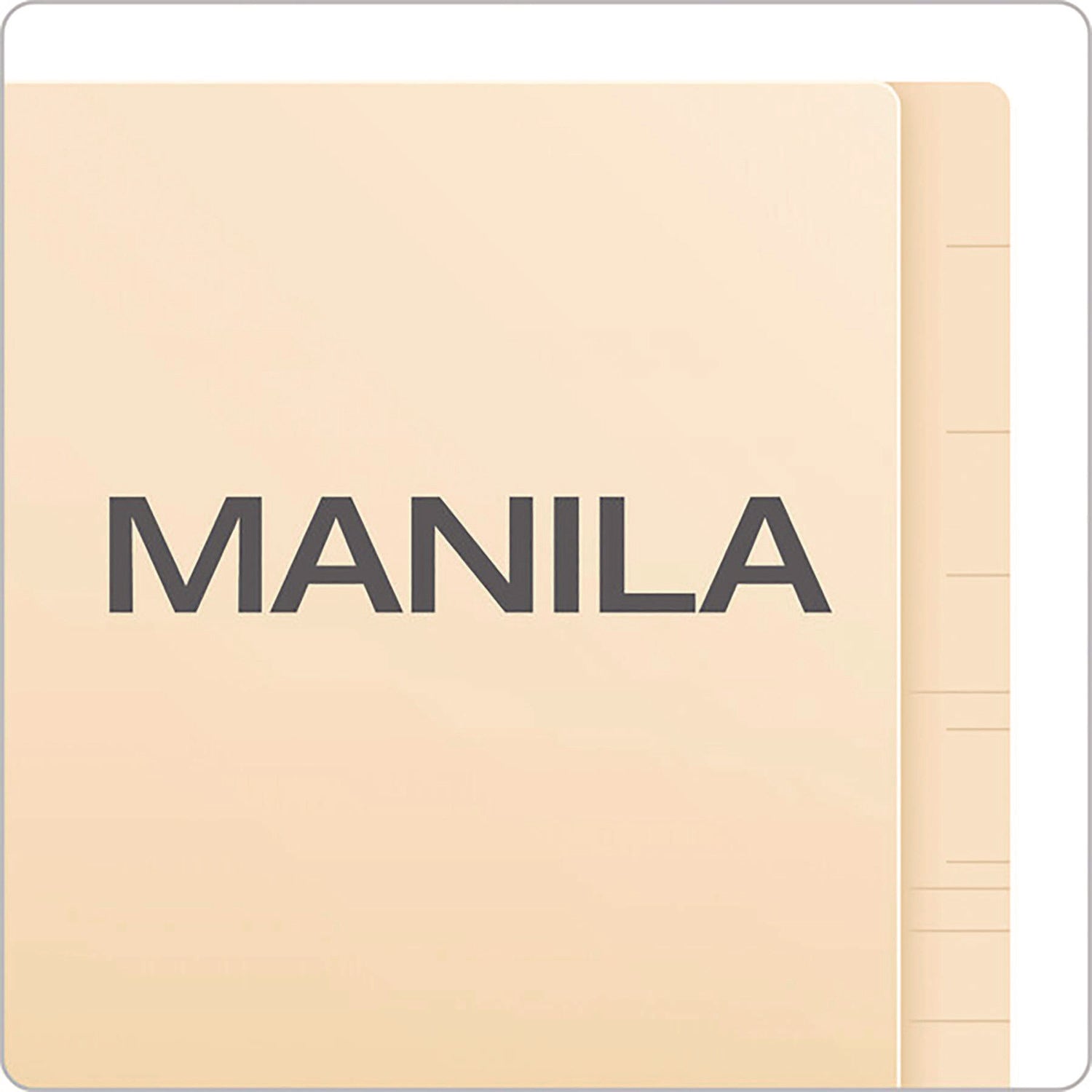 Pendaflex® SmartShield End Tab Fastener Folders, 1 Fastener, Letter Size, Manila Exterior, 50/Box