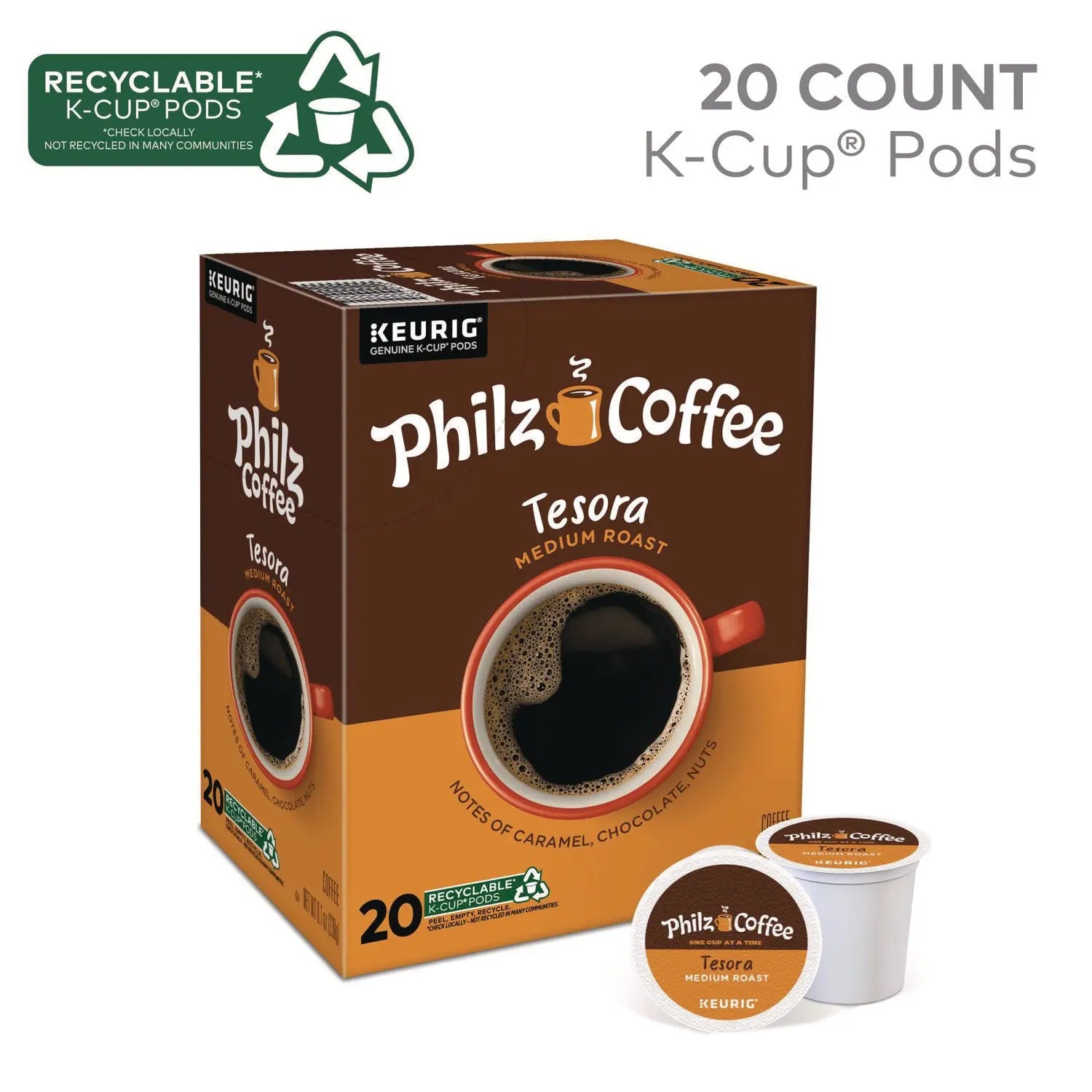 Tesora K-Cups, 80/Carton Philz Coffee Flipcost
