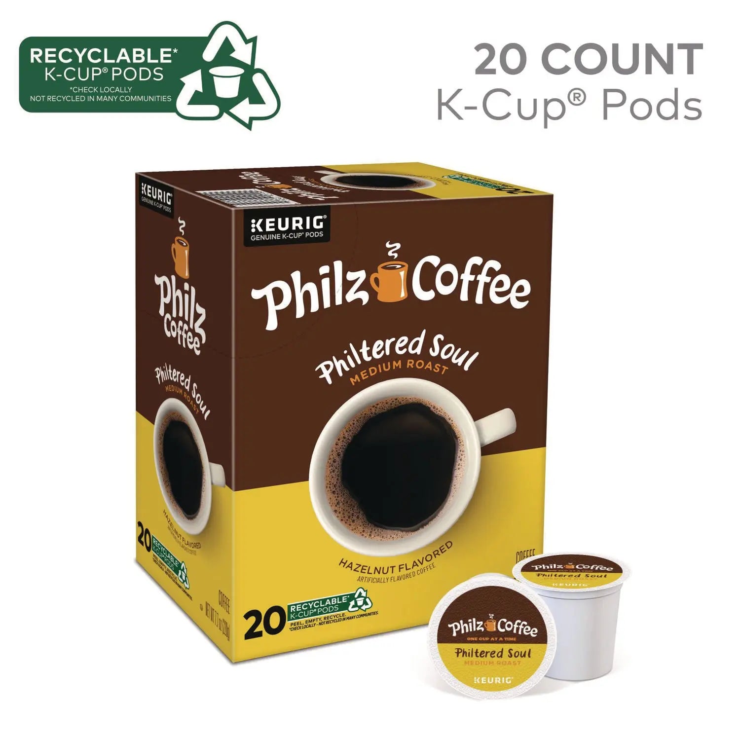 Philtered Soul K Cups, Hazelnut, 80/Carton Philz Coffee Flipcost