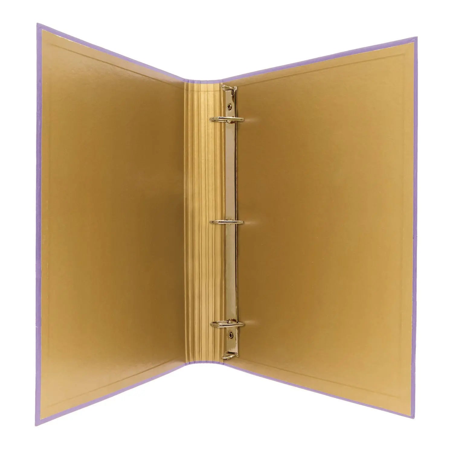 Rollbound Binder, 3 Rings, 1" Capacity, 11 x 8.5, Lilac/Black/Gold/White PUKKA PAD® Flipcost