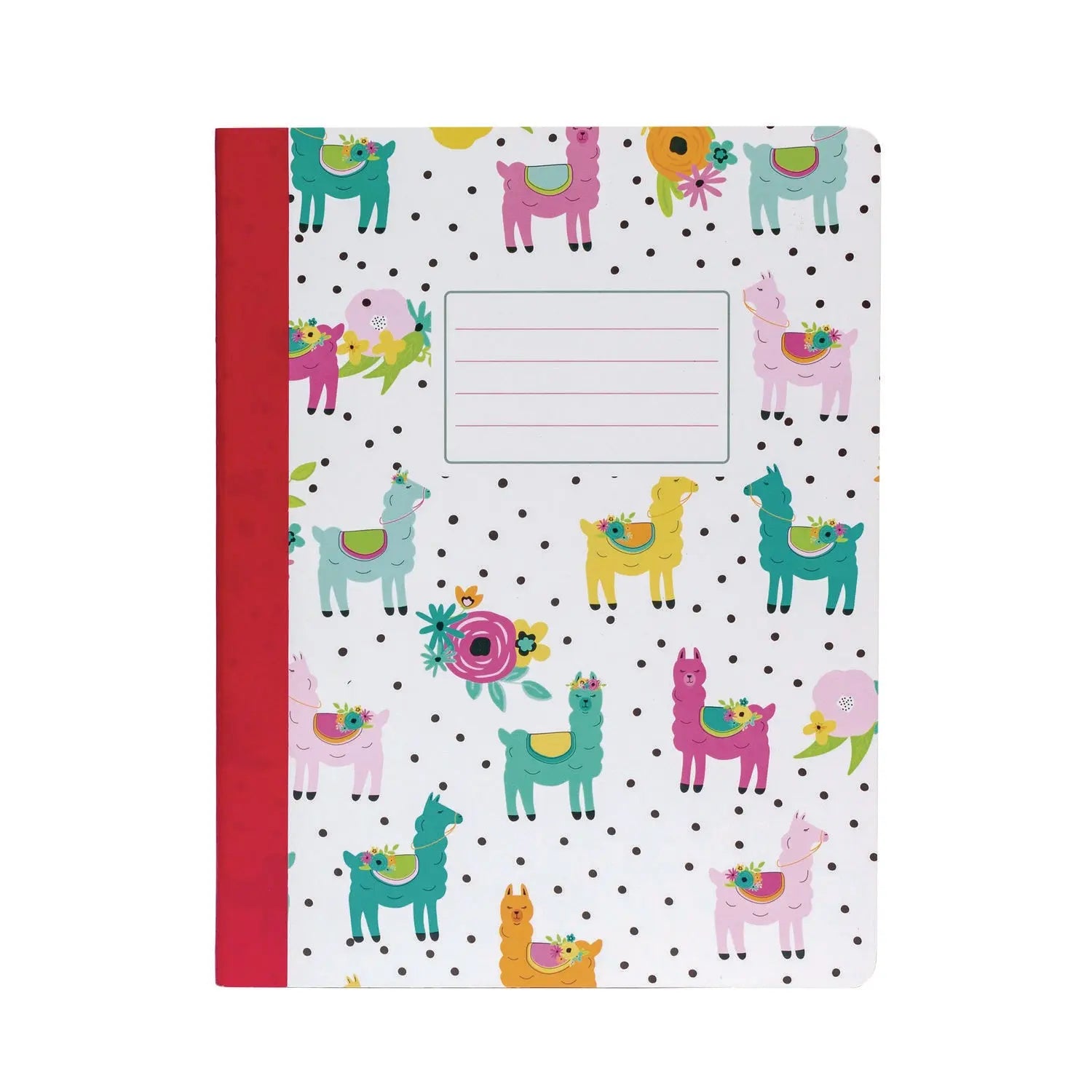 Composition Book, Medium/College Rule, Assorted Covers Colors, (70) 9.75 x 7.5 Sheets, 3/Pack PUKKA PAD® Flipcost